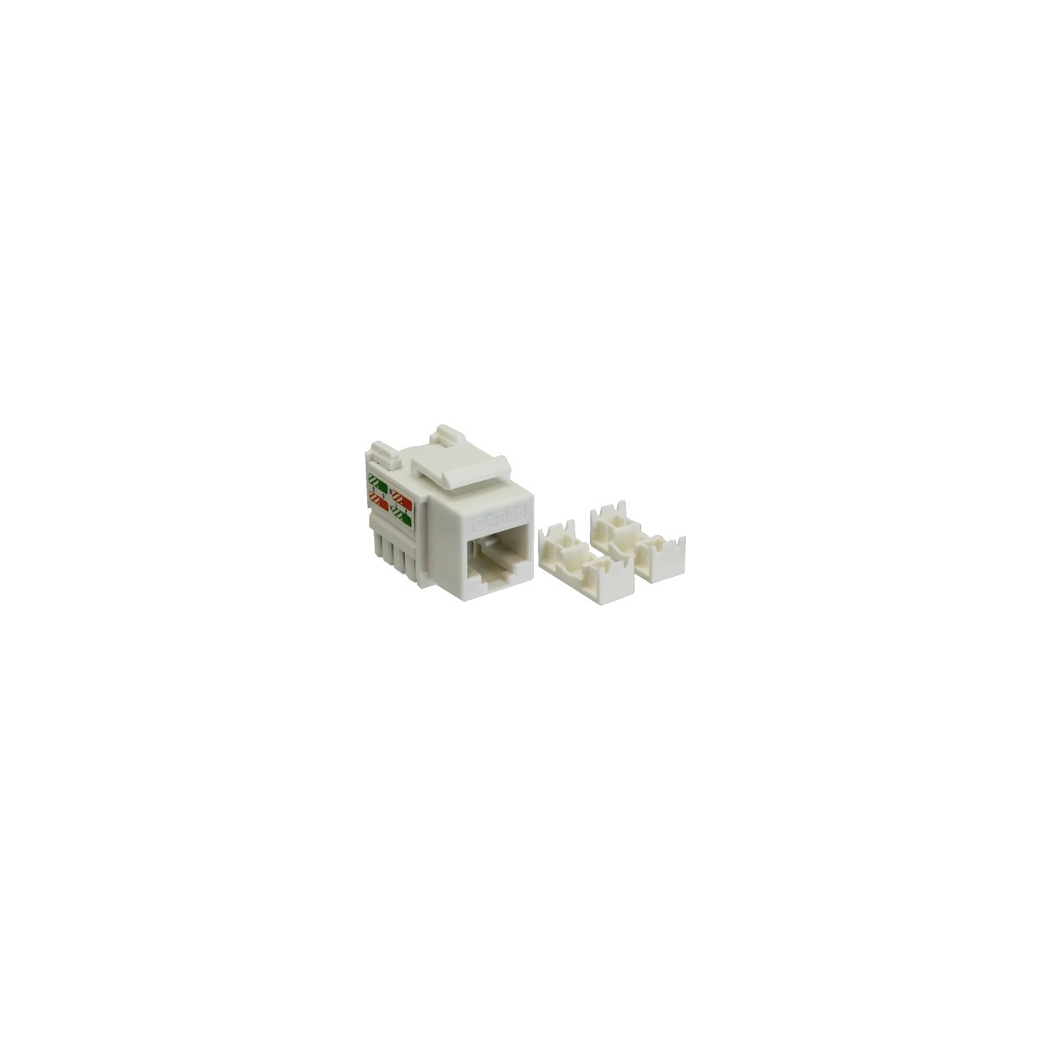 Cat5e RJ45 Keystone Jack - White
