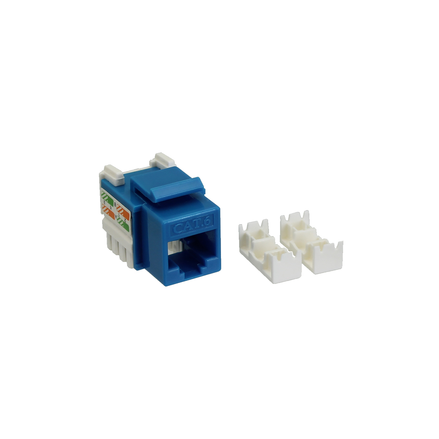 Cat6 RJ45 Keystone Jack - Blue
