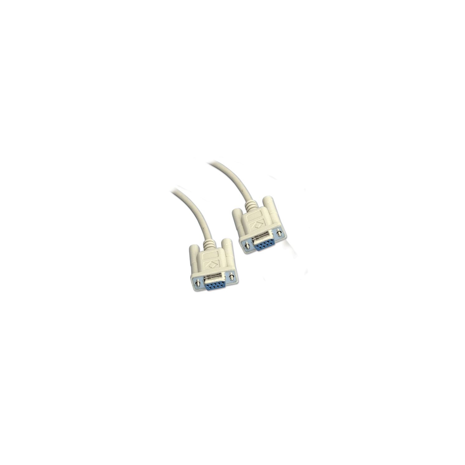 DB9 Null Modem Cable F/F - 10ft