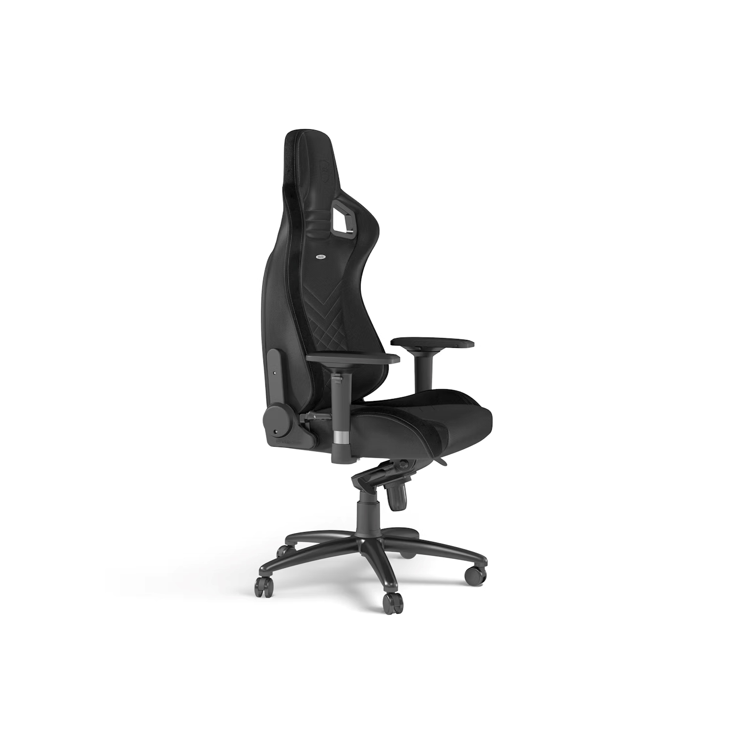 noblechairs EPIC Premium Gaming and Office Chair - Superior Ergonomics, Genuine Real Leather Upholstery, Supports up to 150 kg, Black