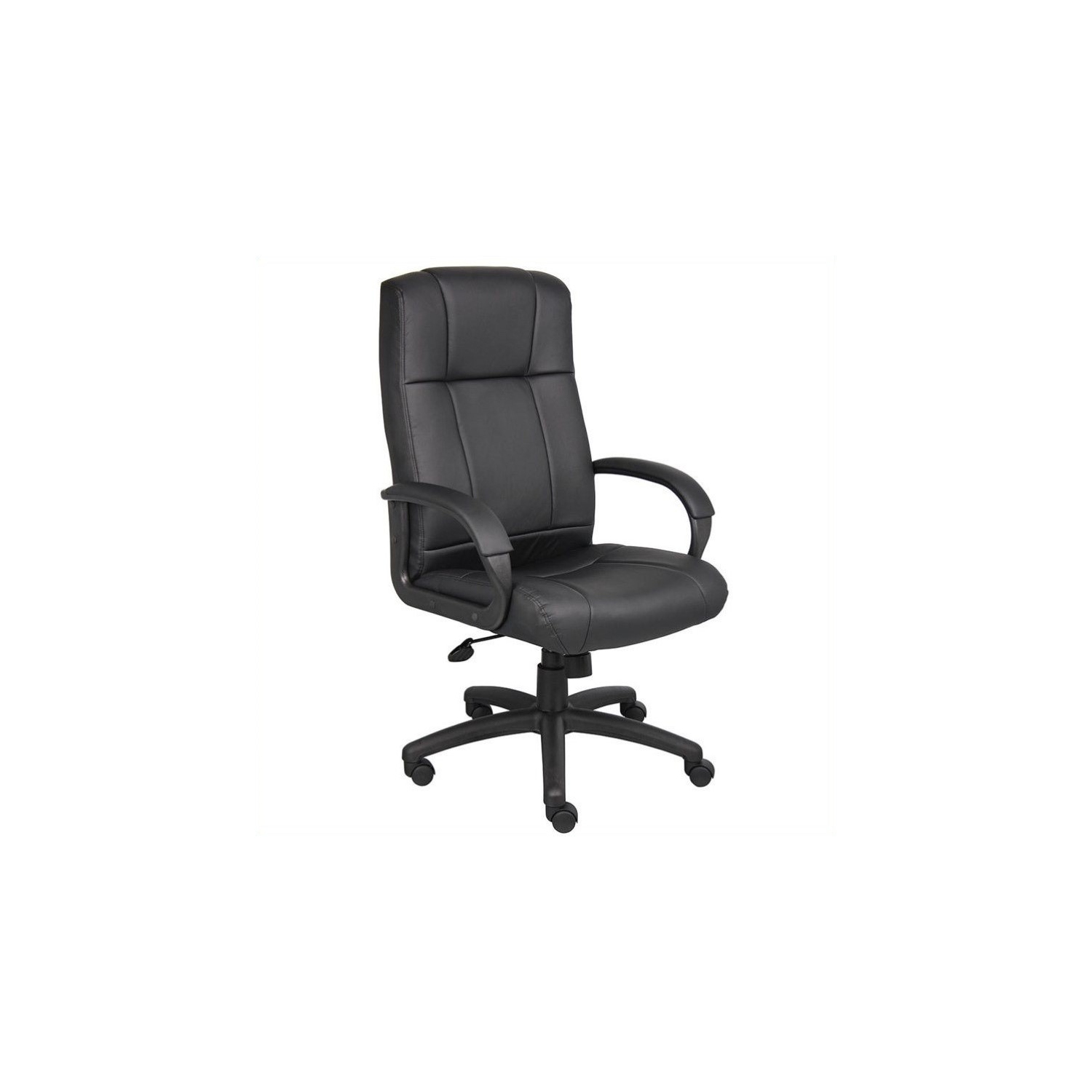 Boss Office Products Modern Executive High Back Office Chair in Black