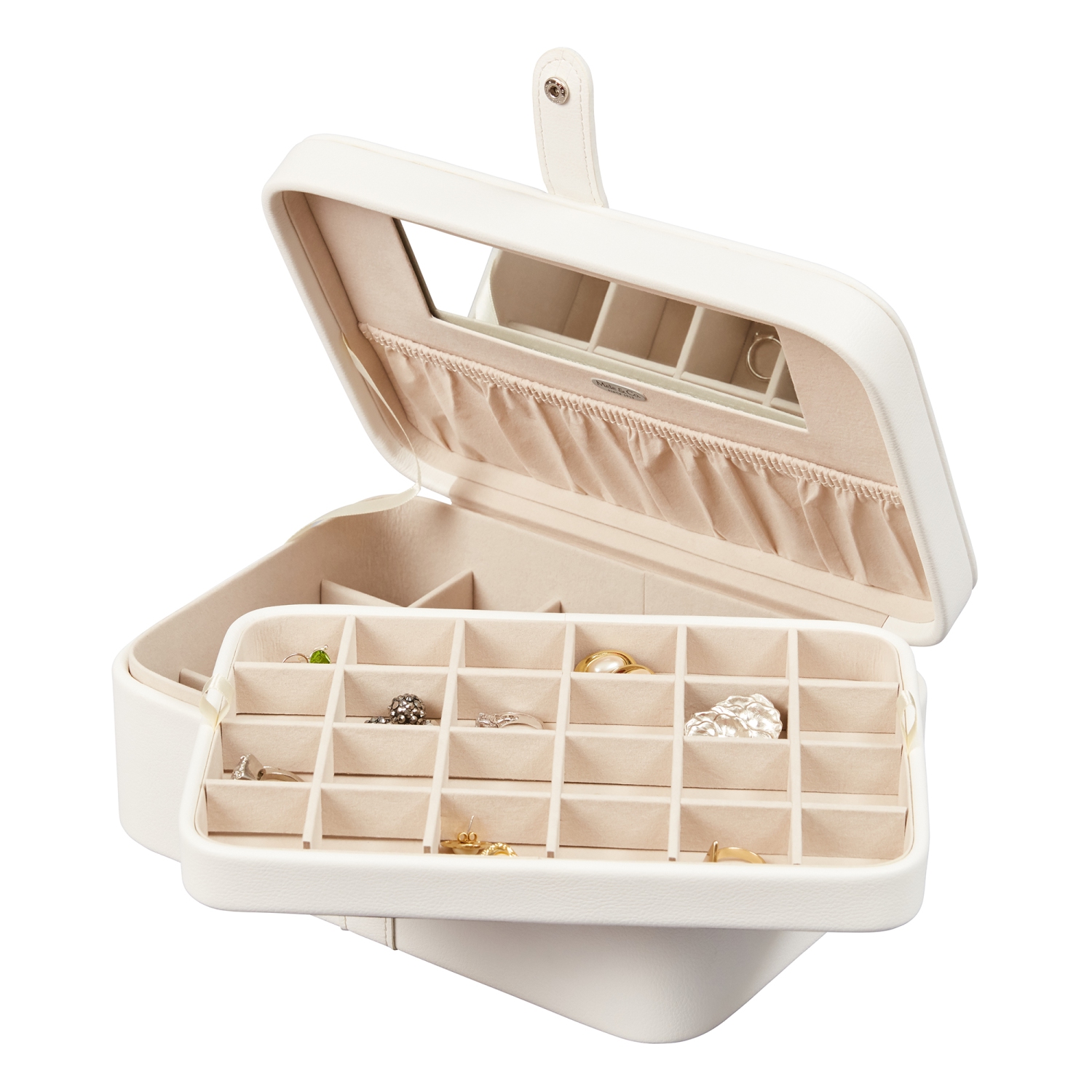 Mele Remy Jewelry Box in Ivory