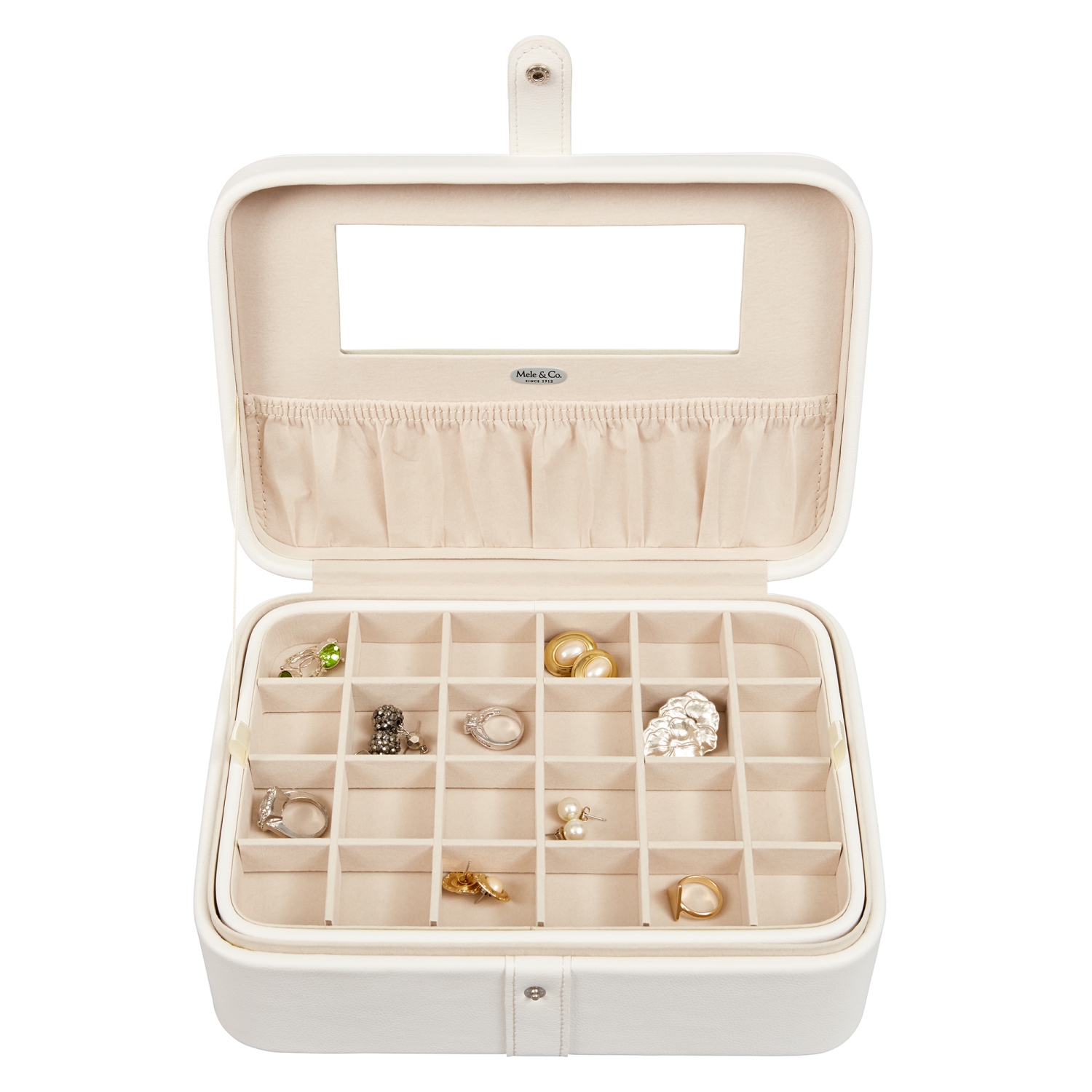 Mele Remy Jewelry Box in Ivory