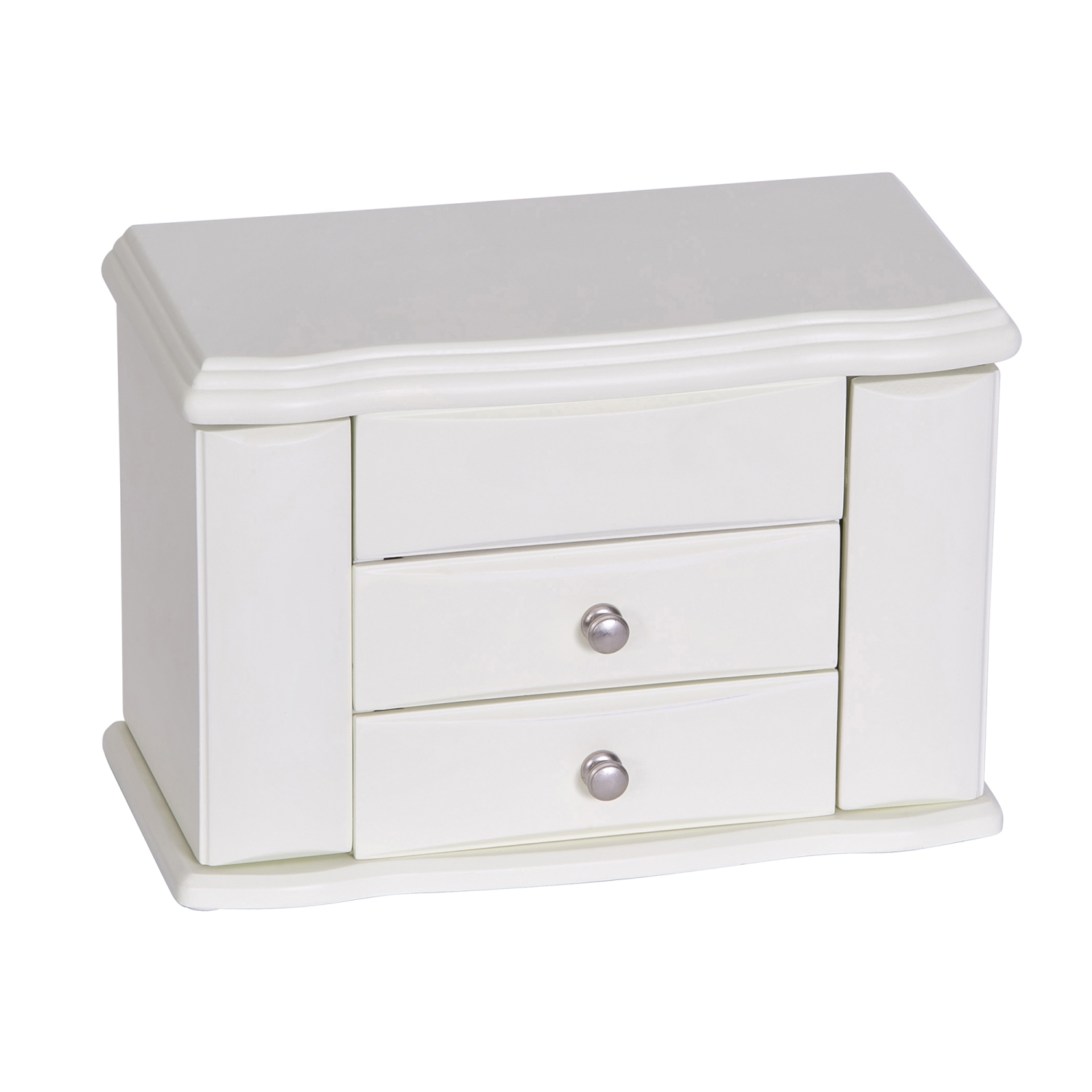 Mele Angelica Girl's Musical Ballerina Jewelry Box in Ivory