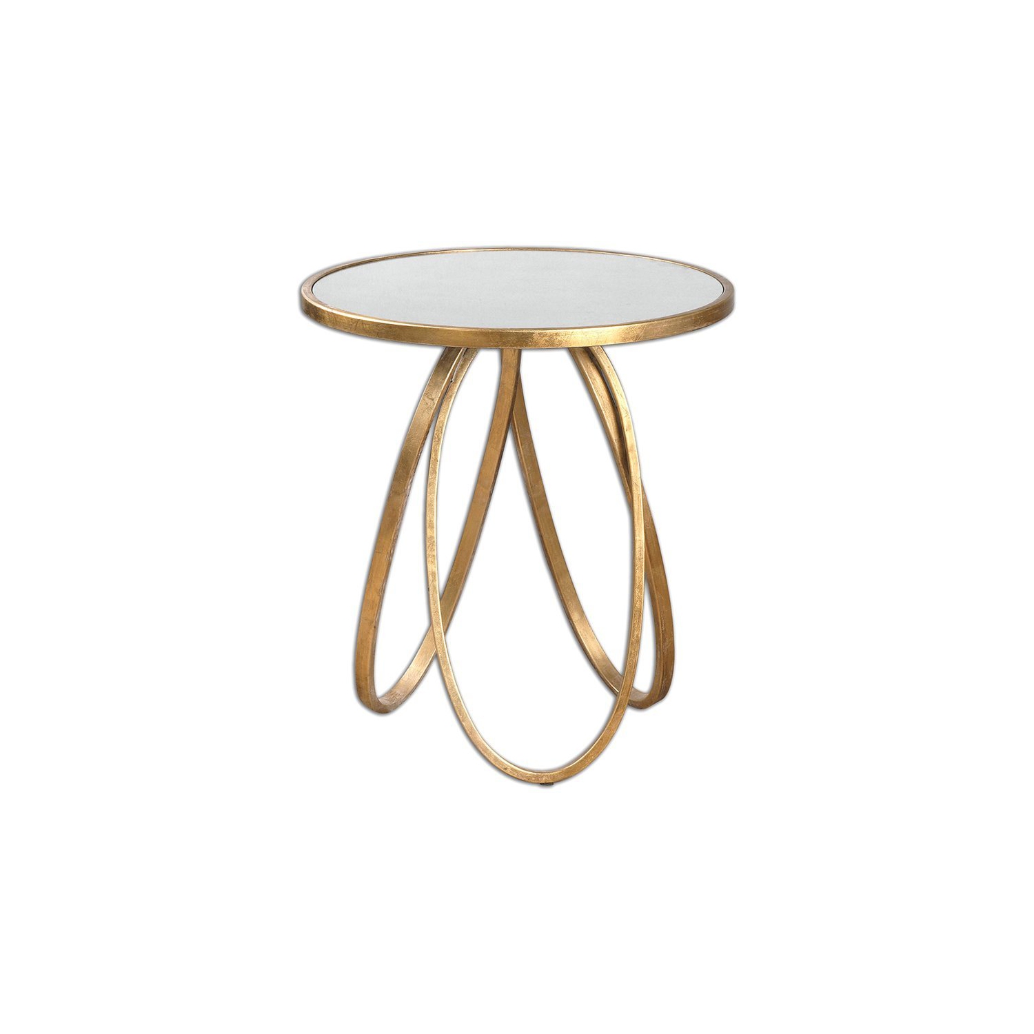 Uttermost Montrez Gold Accent Table