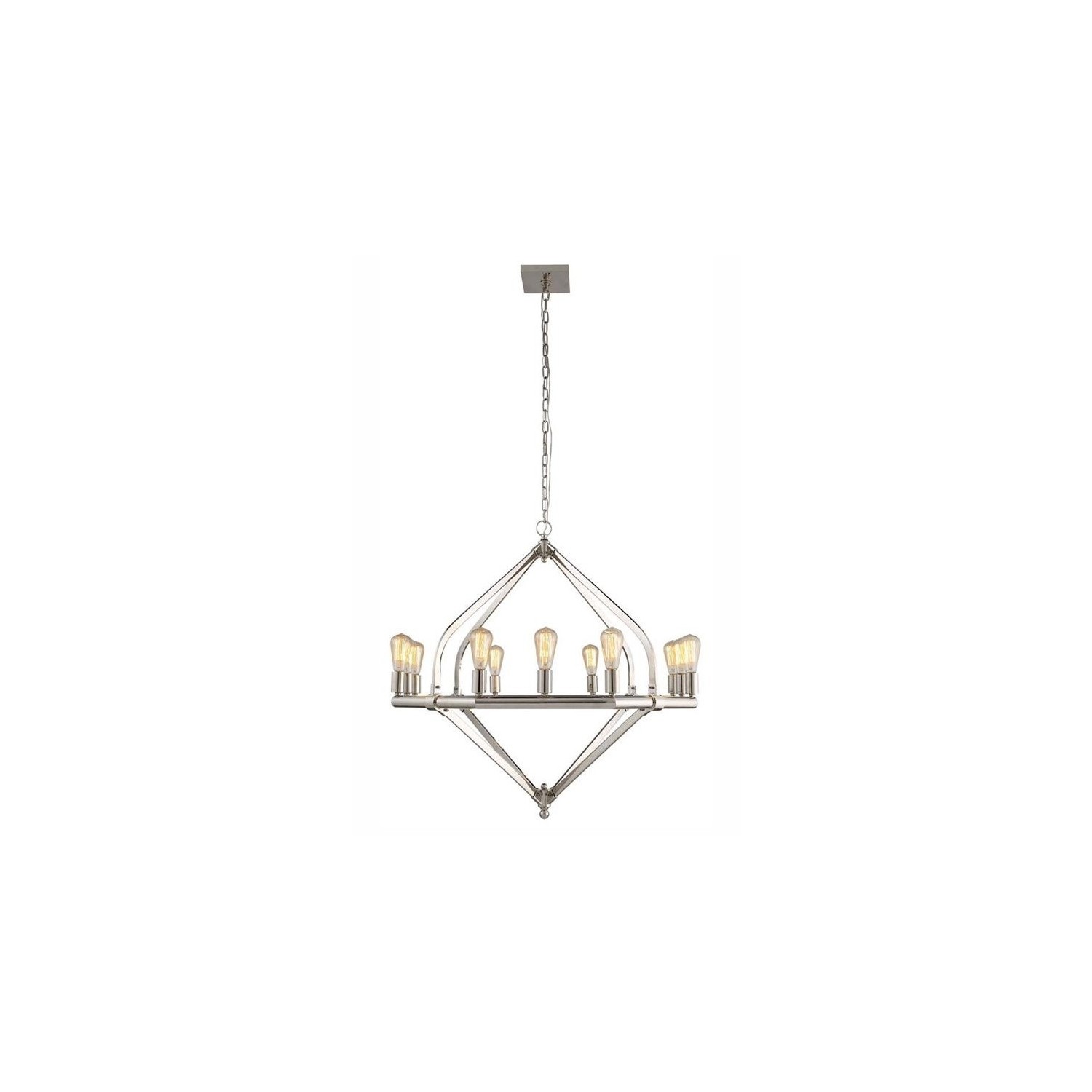 Elegant Lighting Illumina 39" 12 Light Chandelier