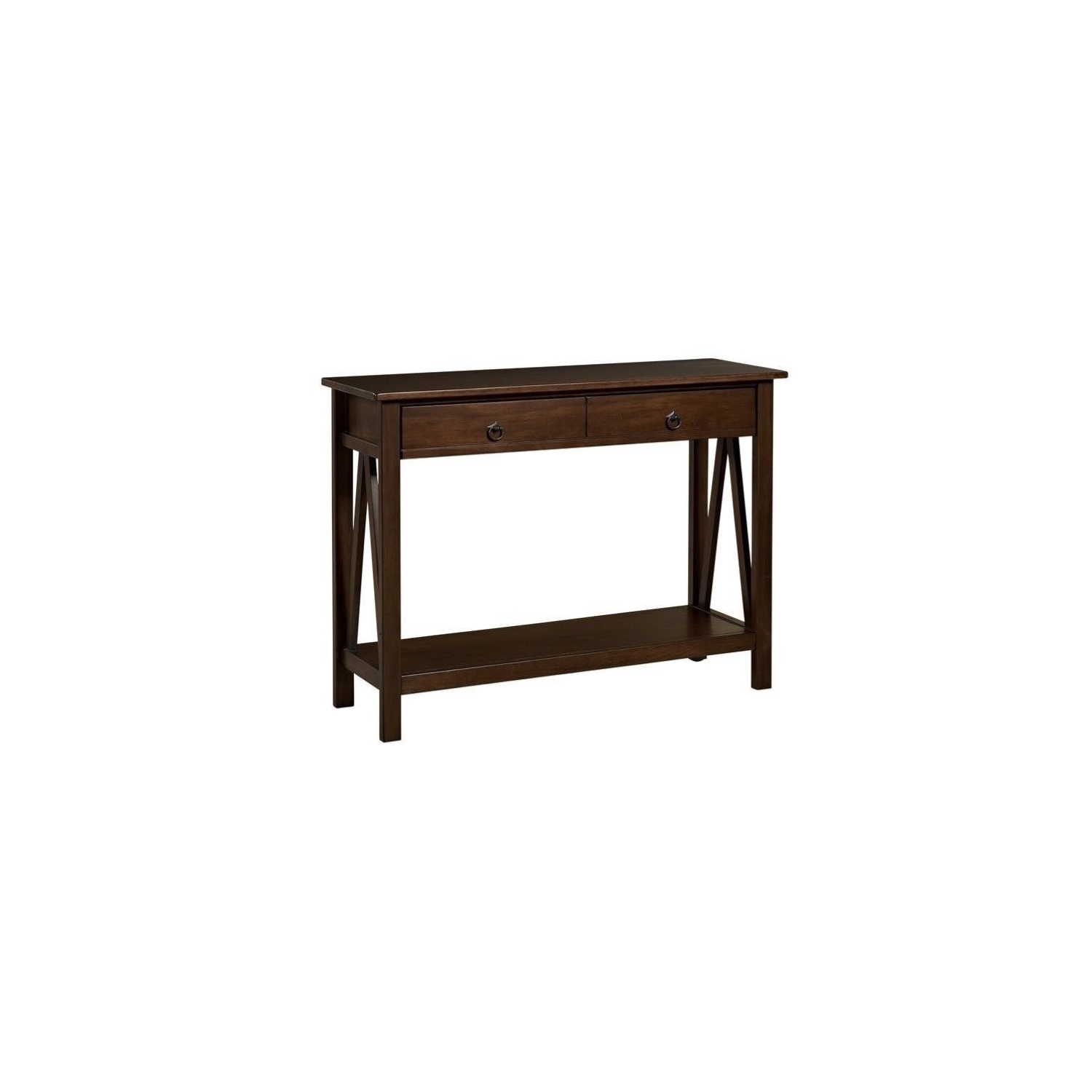 Pemberly Row Console Table in Antique Tobacco