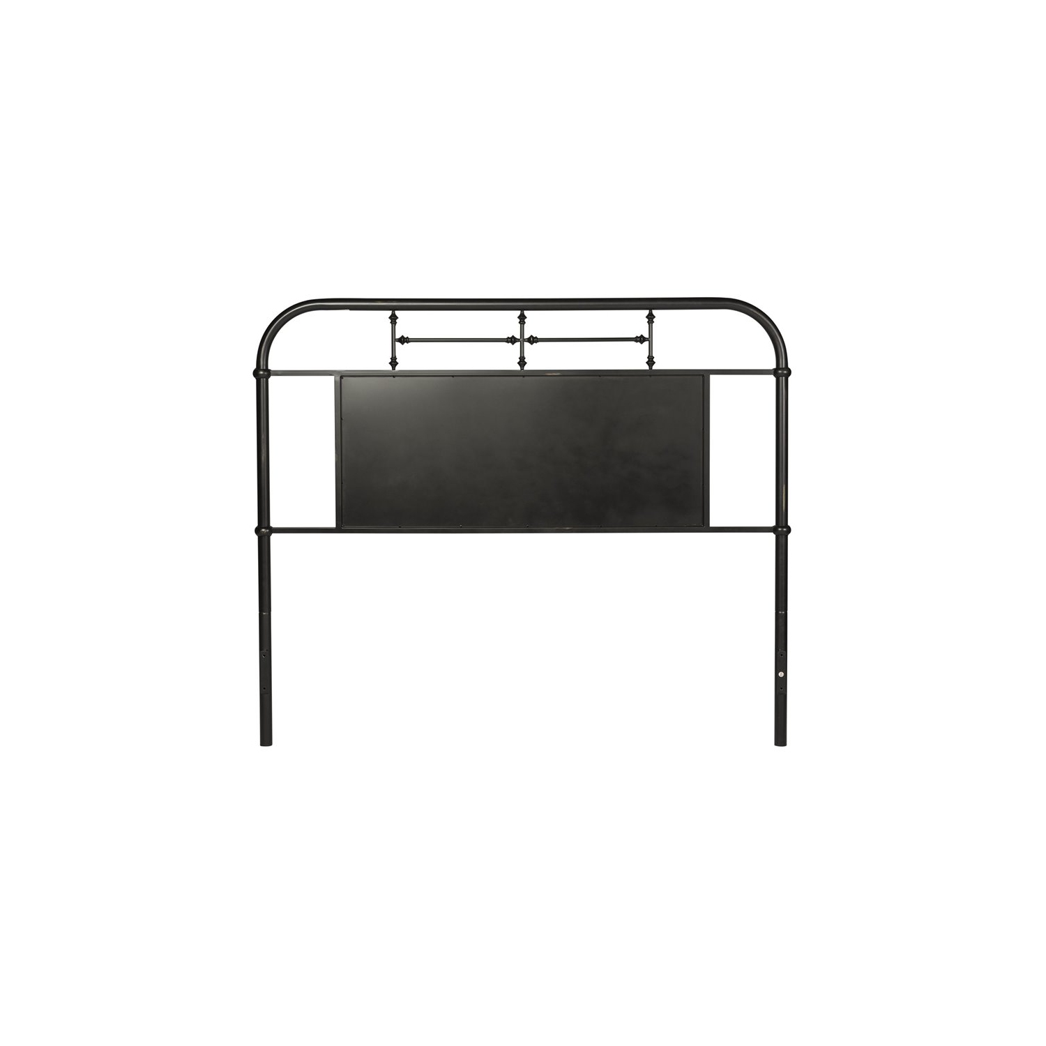 Vintage Series Metal Queen Metal Headboard - Black