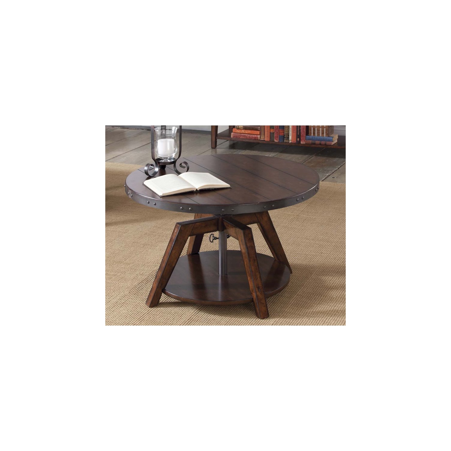 Liberty Furniture Aspen Skies Motion Cocktail Table
