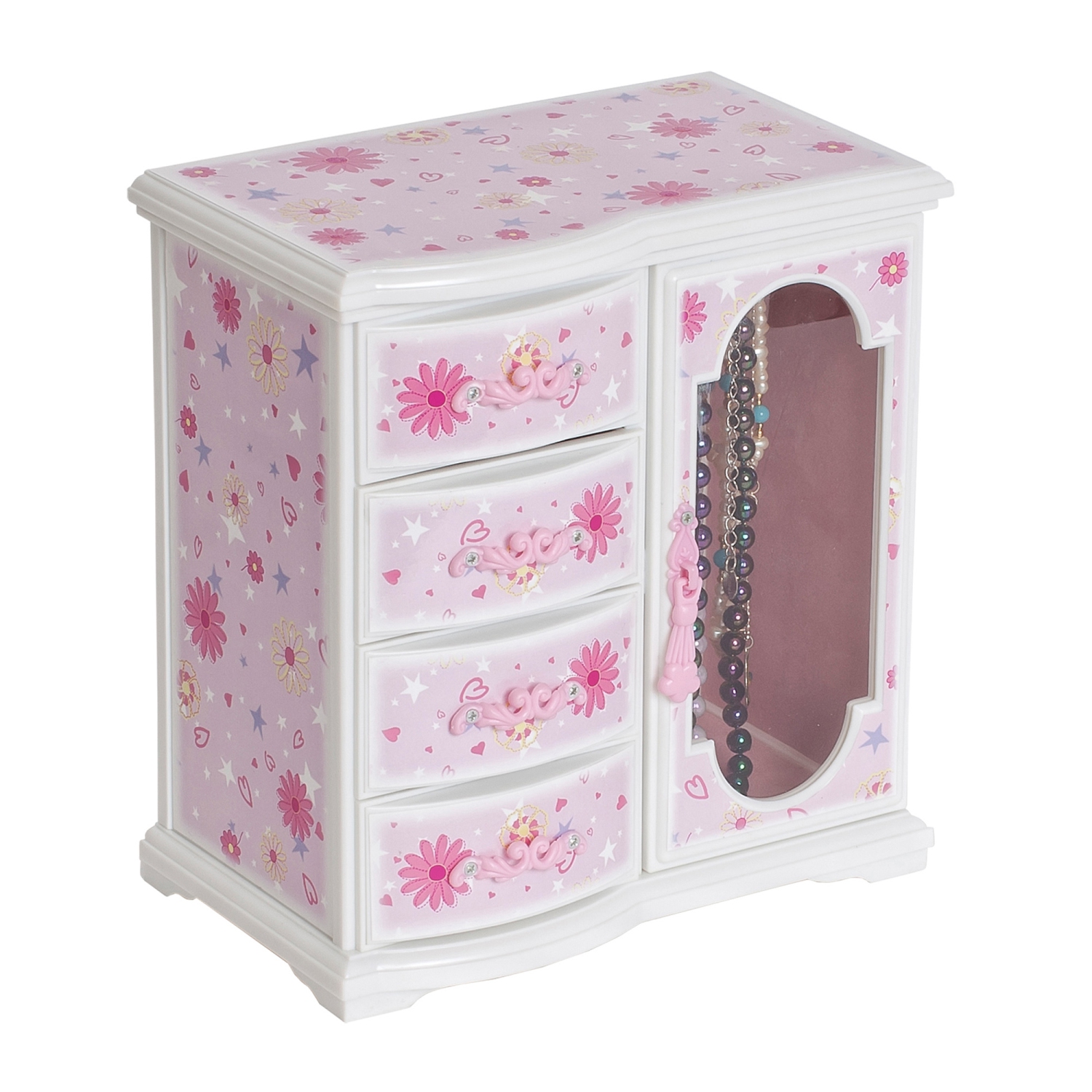 Mele Hyacinth Girl's Upright Musical Ballerina Jewelry Box