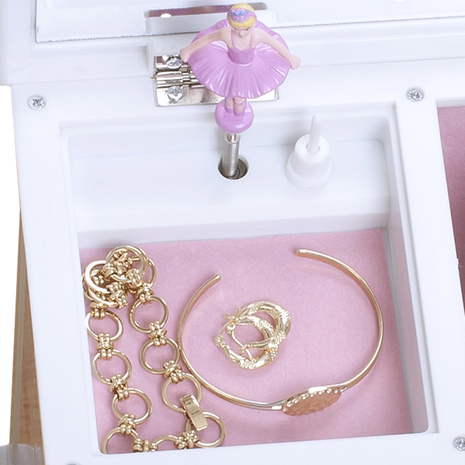 Mele Hyacinth Girl's Upright Musical Ballerina Jewelry Box