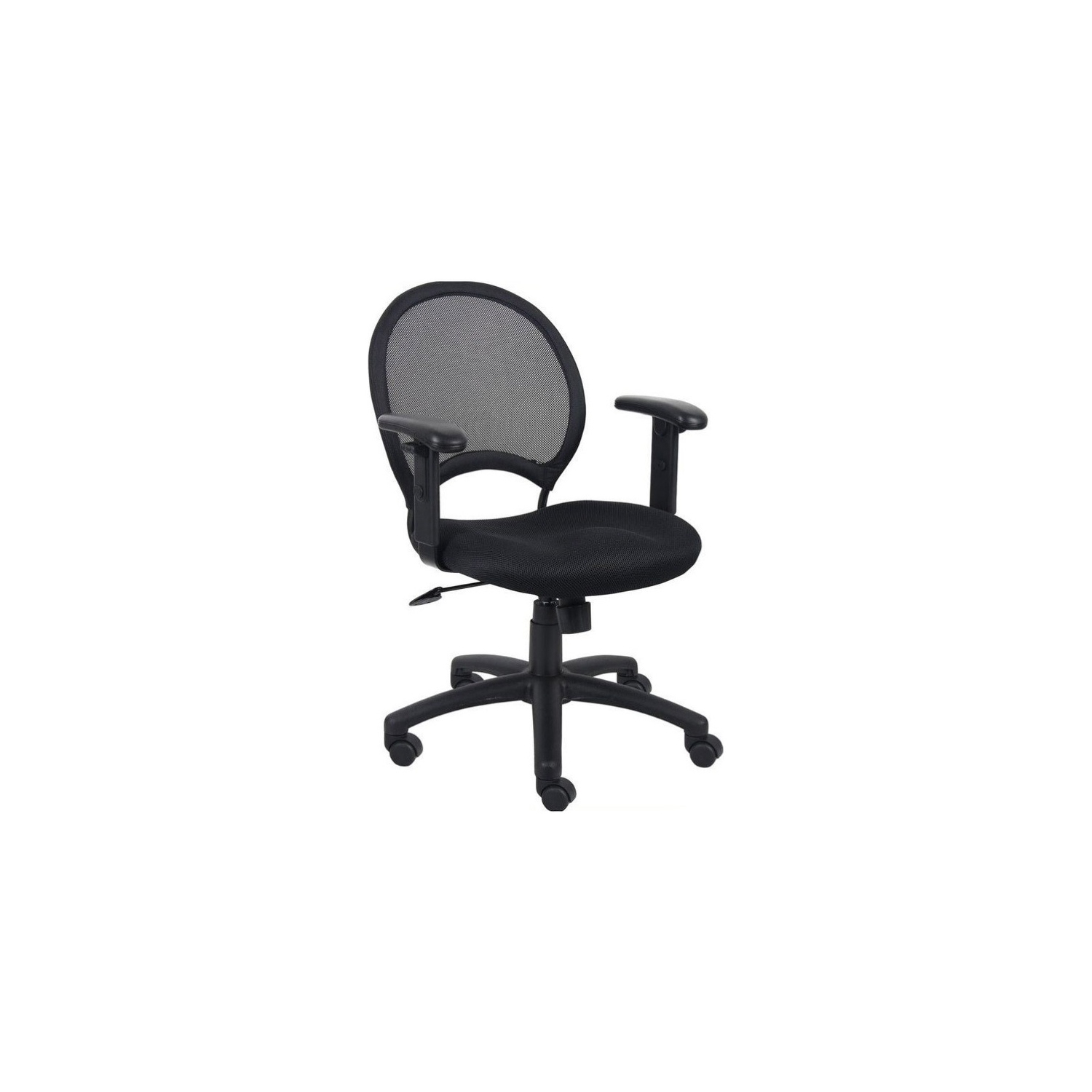 Boss Office Mesh Back Task Office Chair with Adjustable Arms