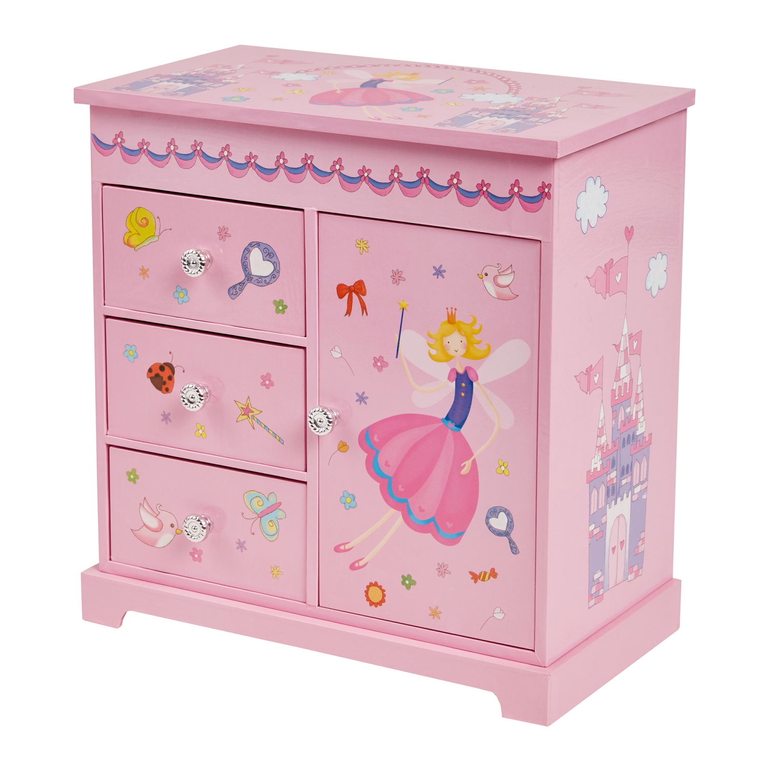 Mele Krista Girl's Musical Ballerina Jewelry Box