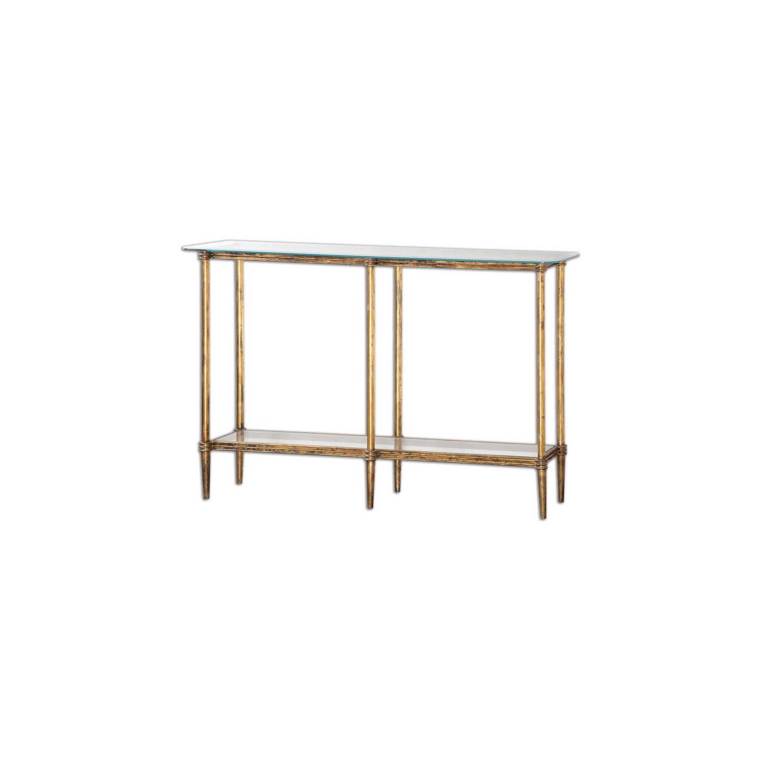 Uttermost Elenio Glass Console Table
