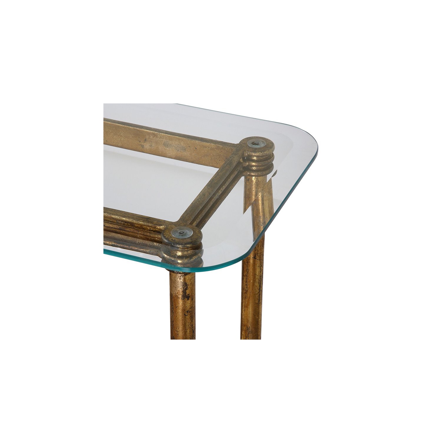 Uttermost Elenio Glass Console Table