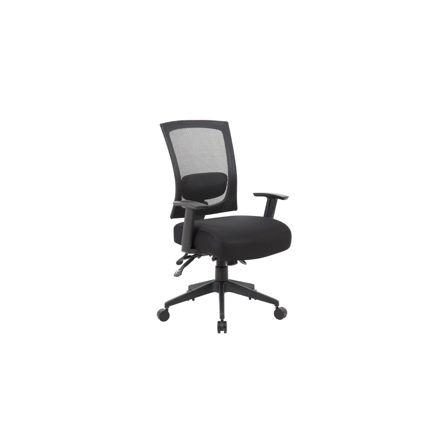 Boss Office Mesh Back 3 paddle Task Chair in Black