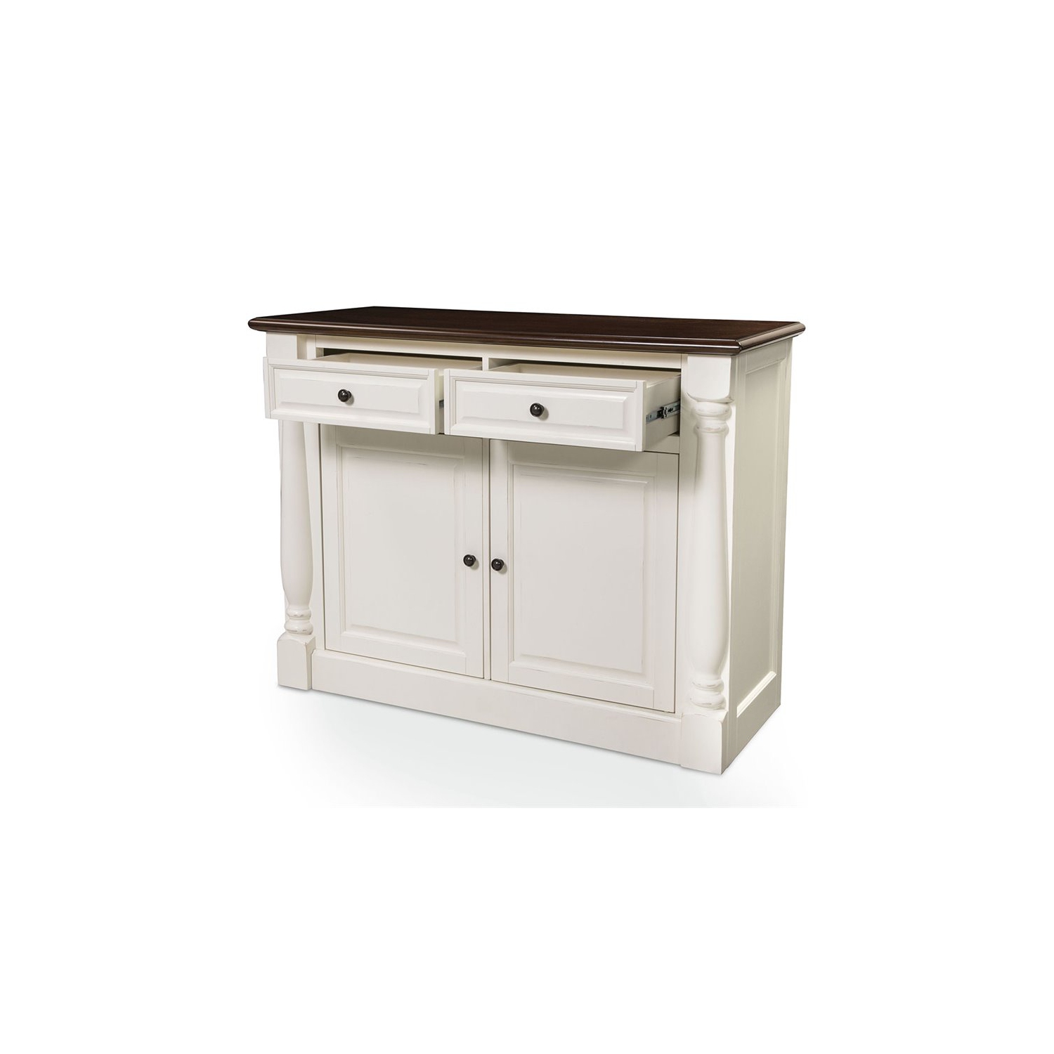 Crosley Shelby 2 Drawer Buffet in White