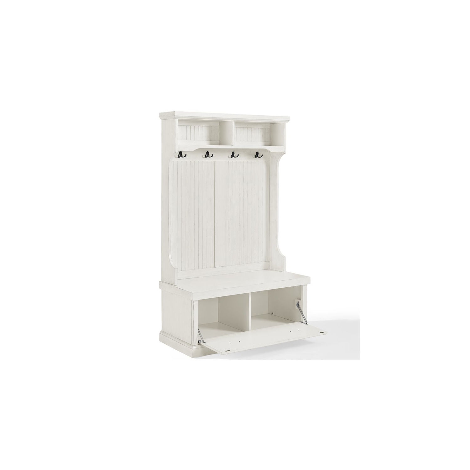 Crosley Seaside Hall Tree in White