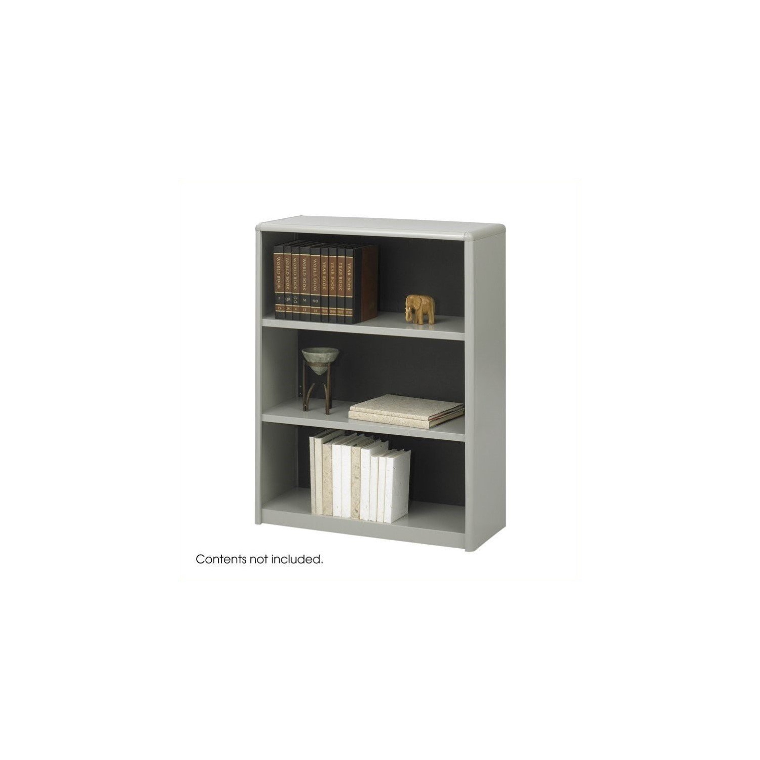 Safco 3-Shelf ValueMate Economy Steel Bookcase