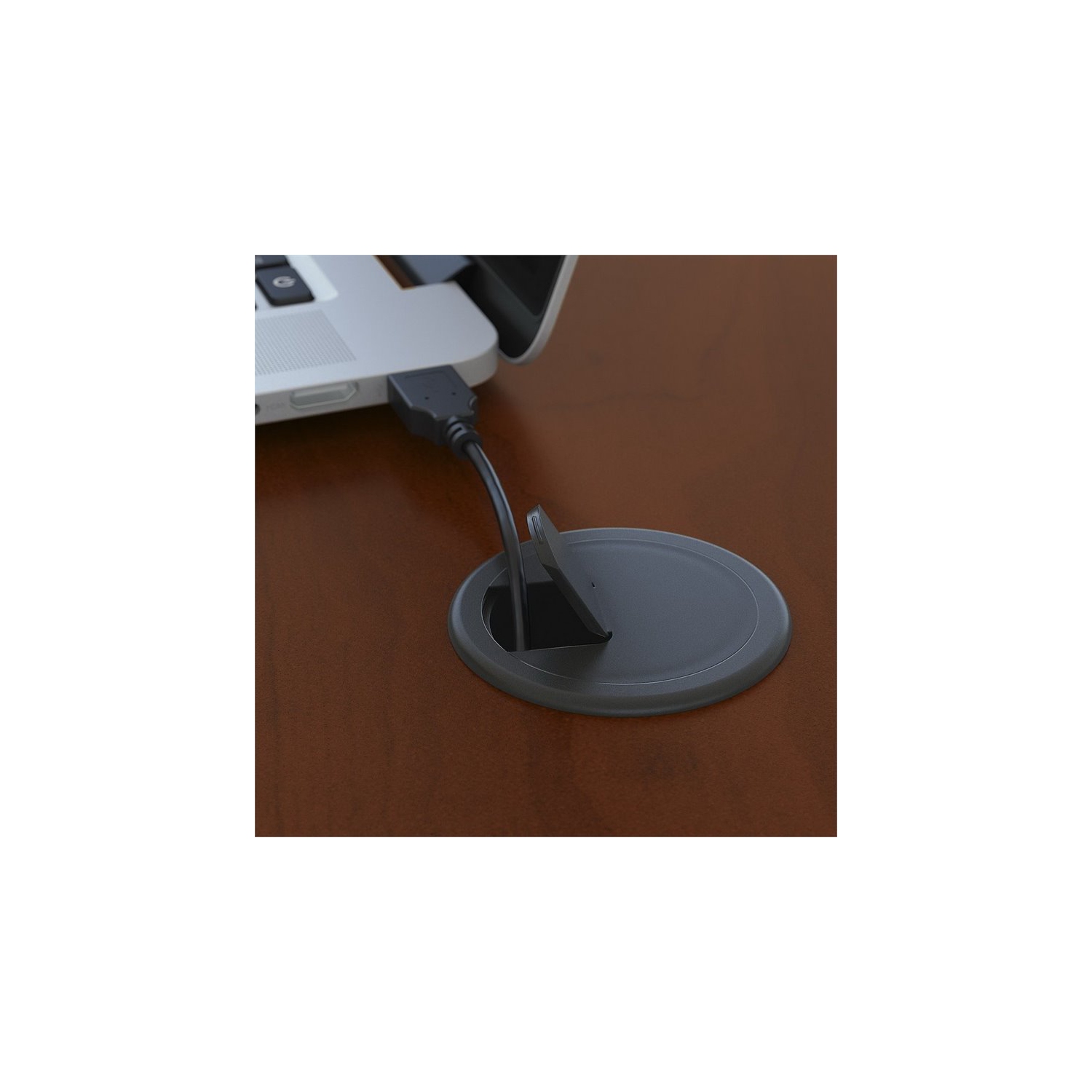 Series C 66W x 30D Office Desk in Hansen Cherry - Engineered Wood