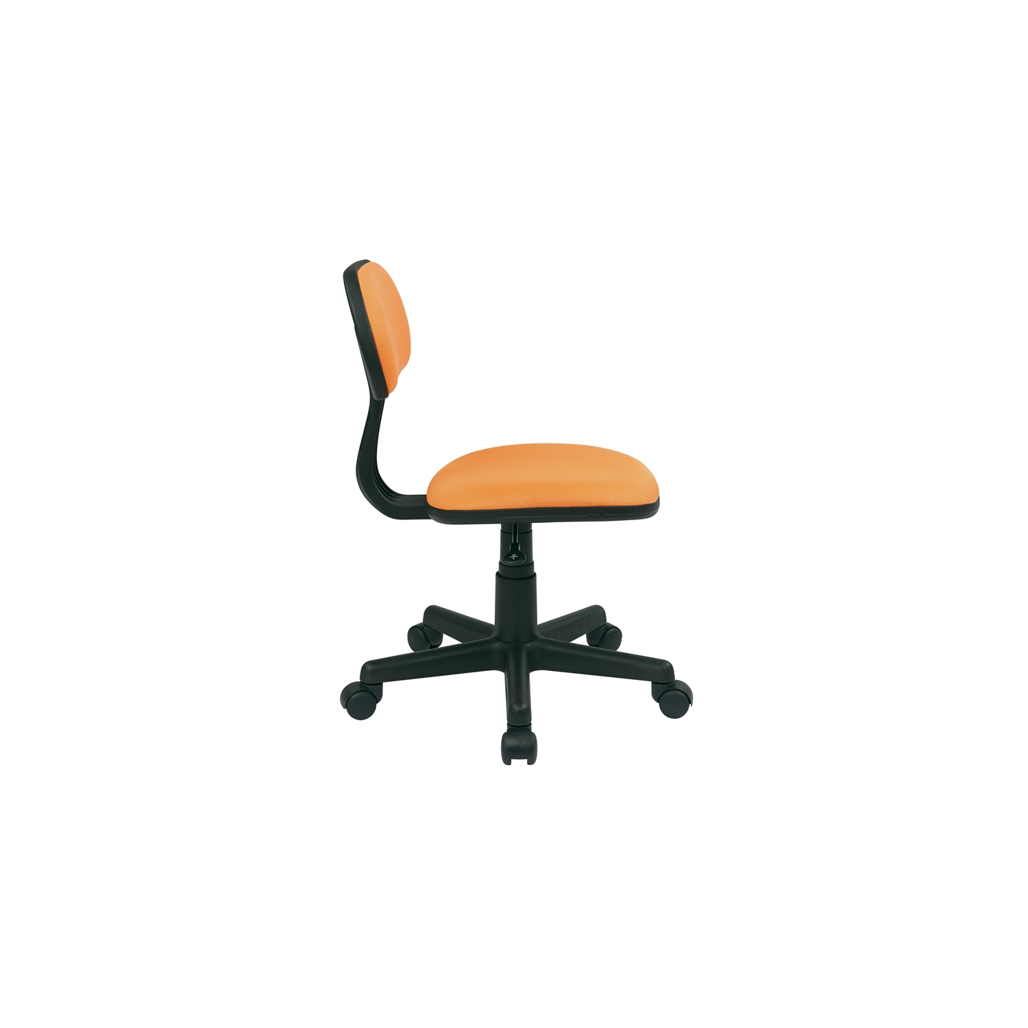 Office Star Student Task Office Chair in Orange Fabric