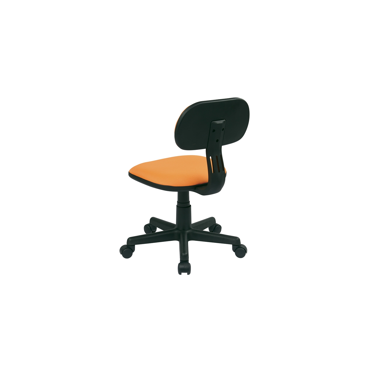 Office Star Student Task Office Chair in Orange Fabric