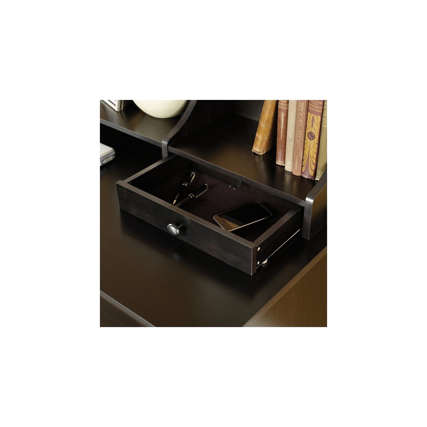 Sauder Edge Water Computer Desk In Estate Black Desks Sauder Edge Water Computer Desk In Estate Black Desks Workstations Best Canada