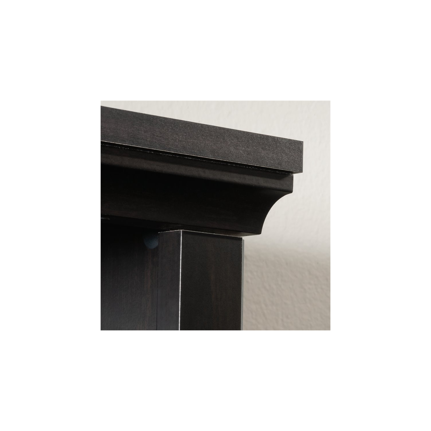 Sauder Select 5 Shelf Bookcase in Estate Black