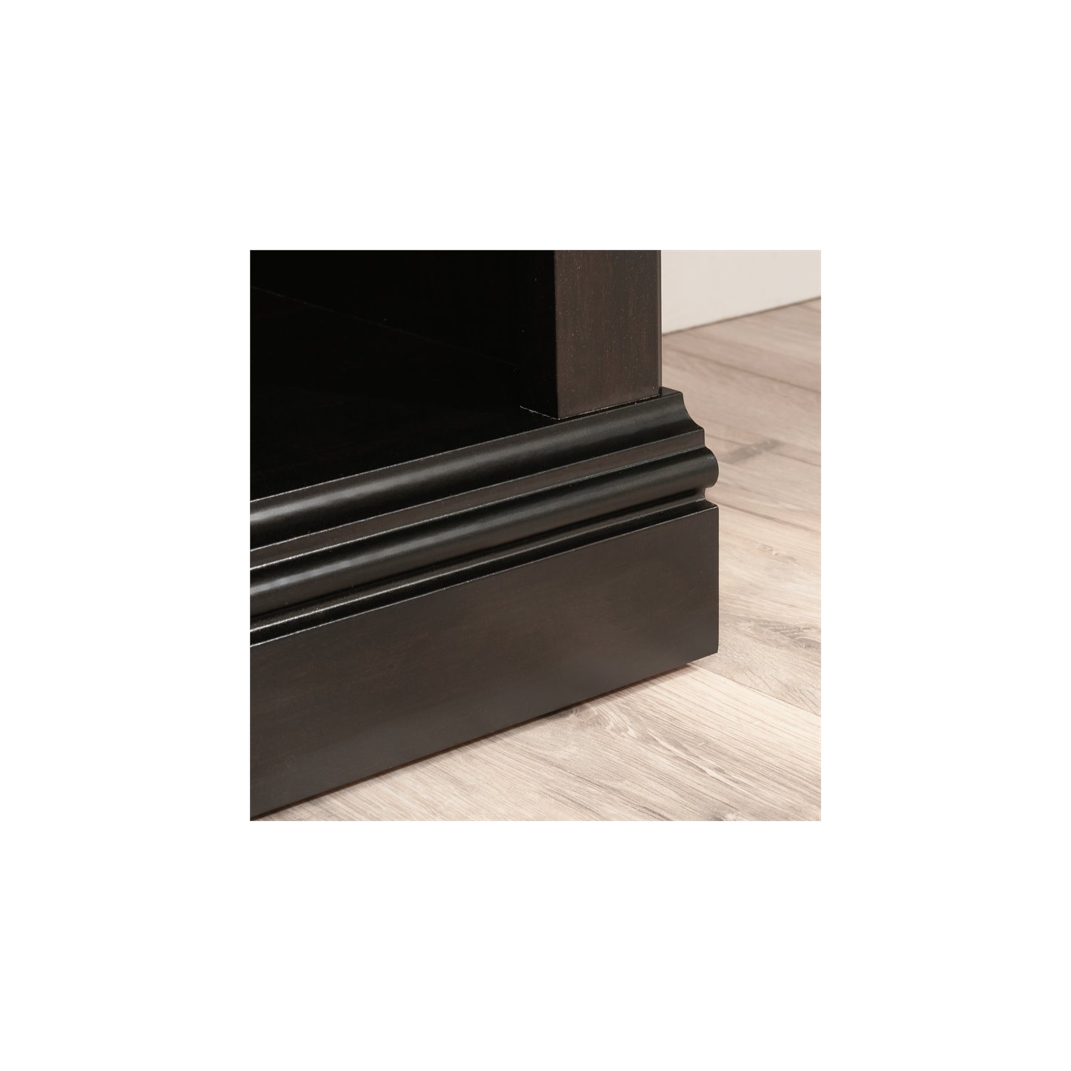 Sauder Select 5 Shelf Bookcase in Estate Black