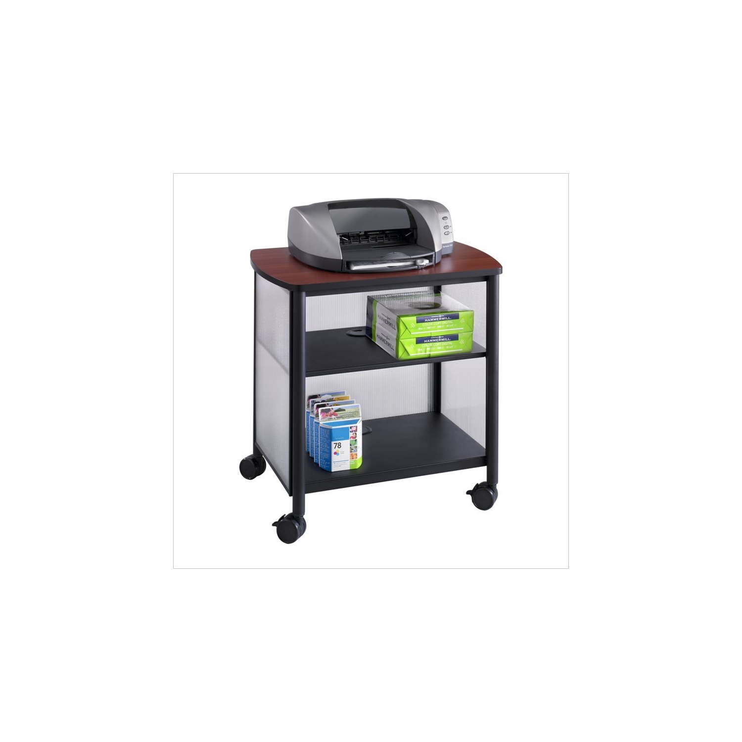 Safco Impromptu® Machine Stand in Black