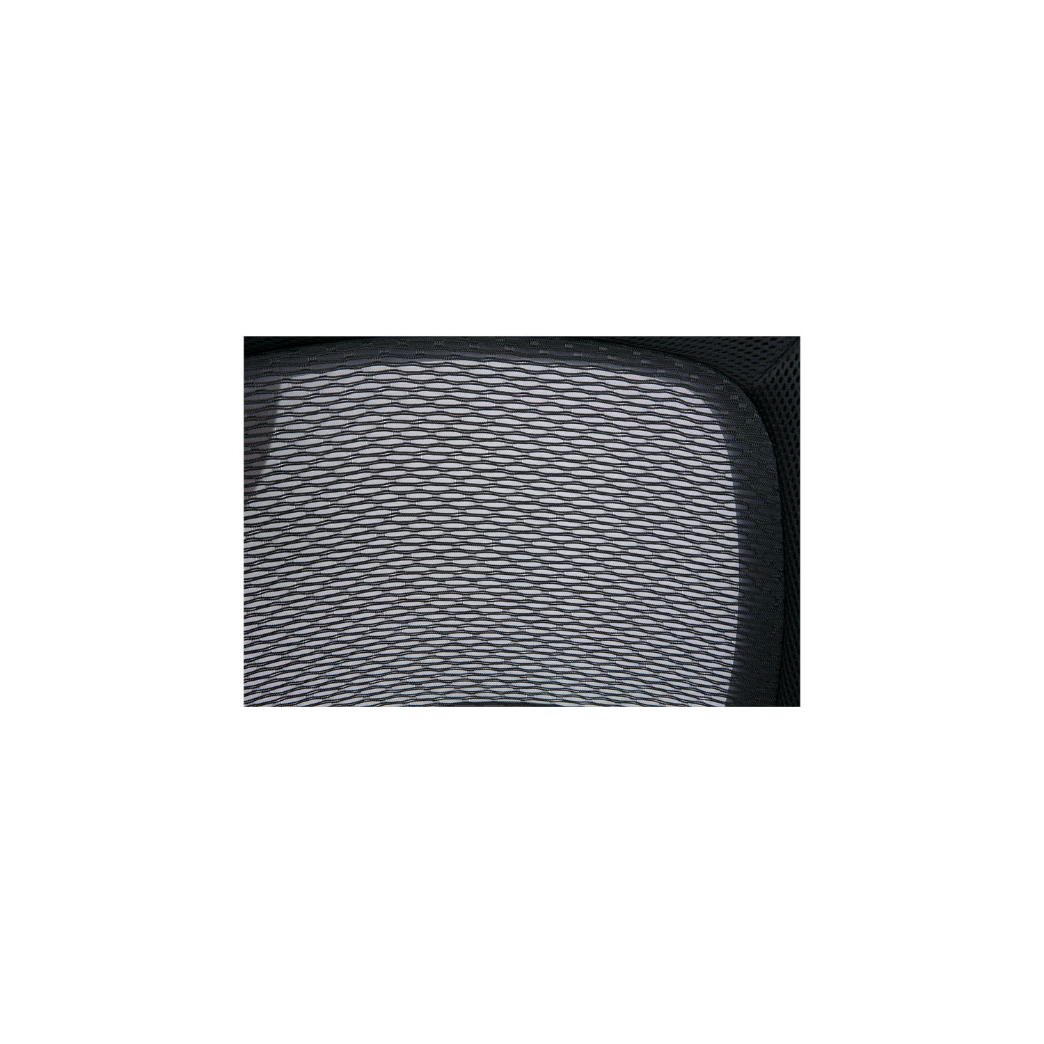 Office Star AirGrid Back and Mesh Fabric Seat Office Chair in Black