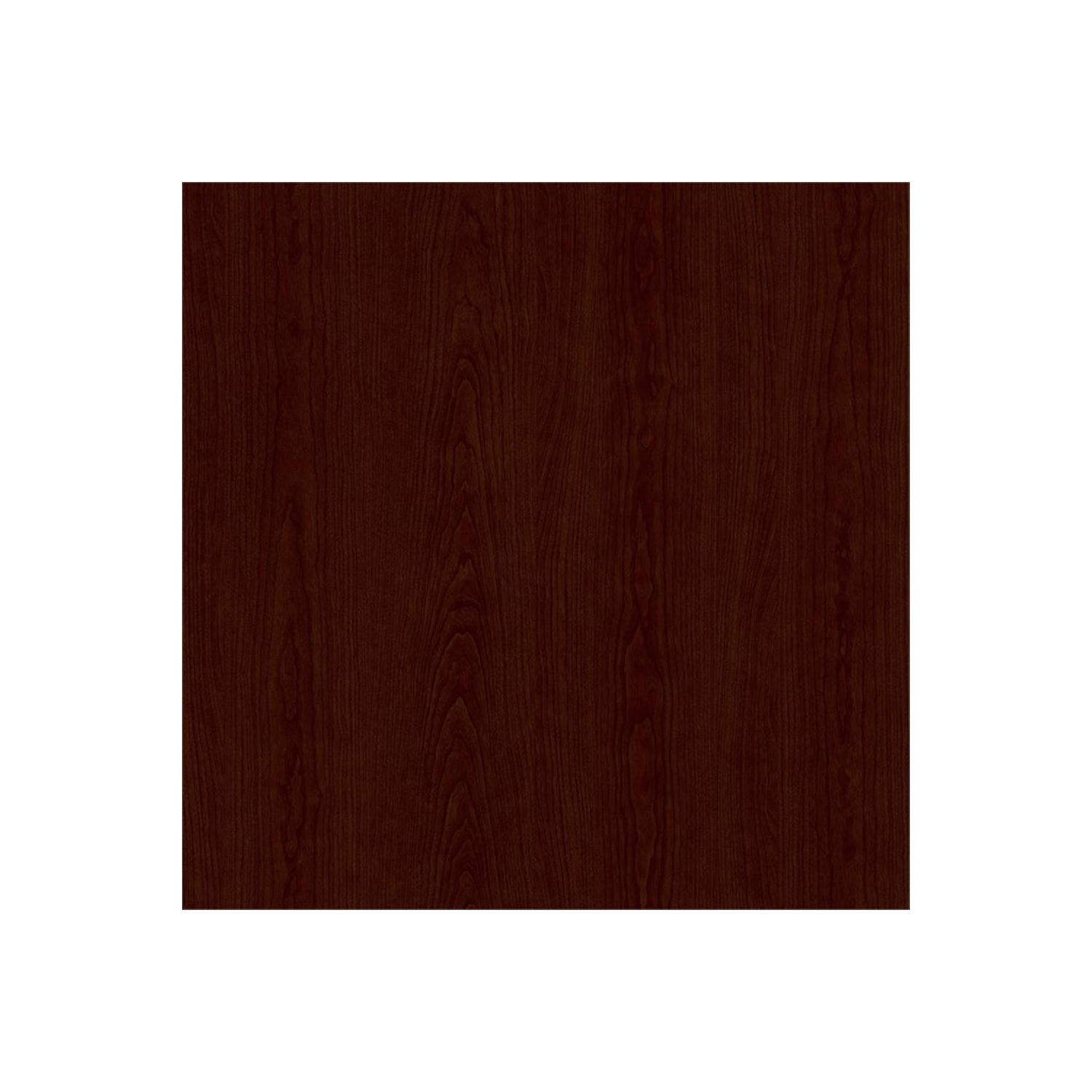 Bush Cabot 5-Shelf Engineered Wood Tall Bookcase in Harvest Cherry