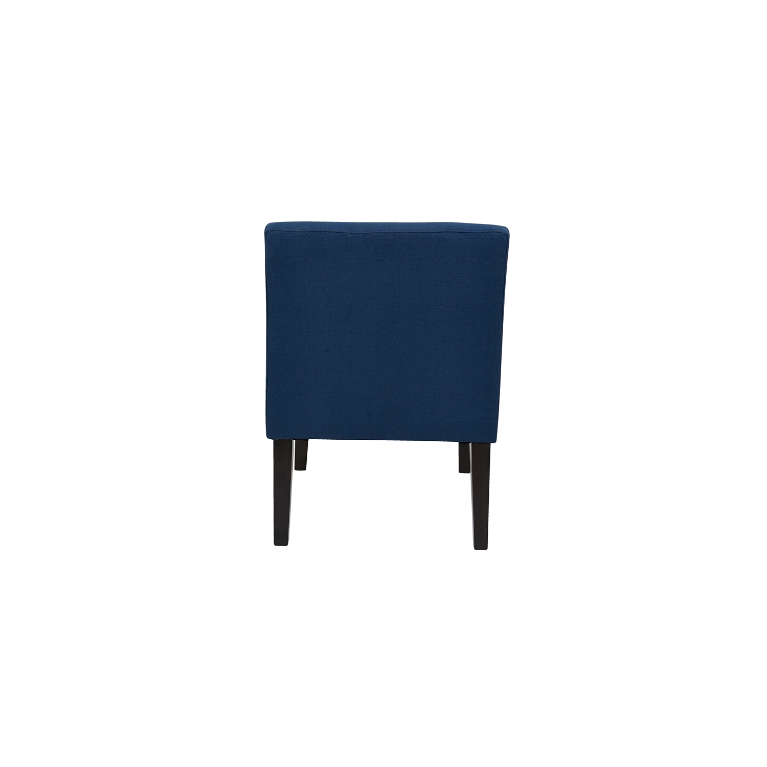Main Street Guest Chair in Woven Indigo Blue Fabric