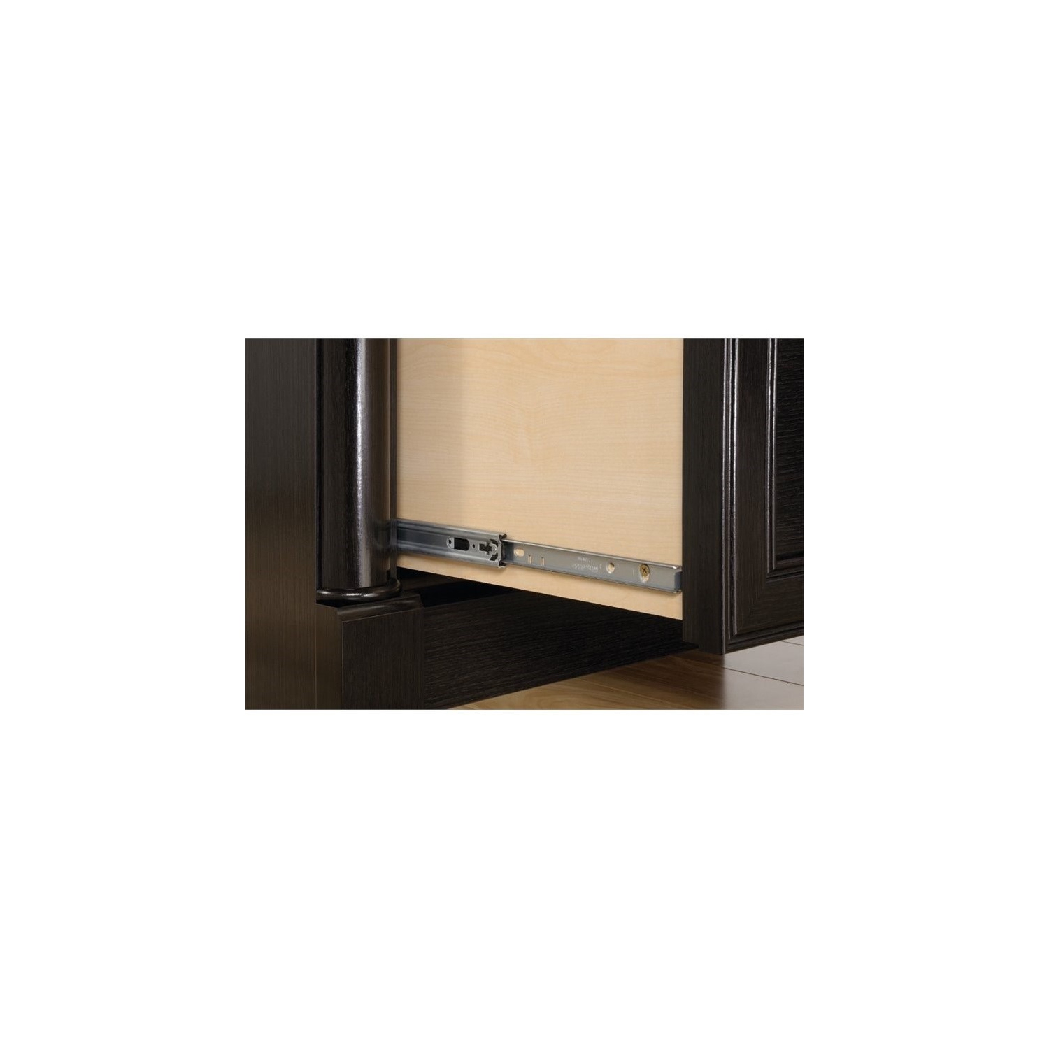 Sauder Palladia Contemporary Wood L-Shape Computer Desk in Oak