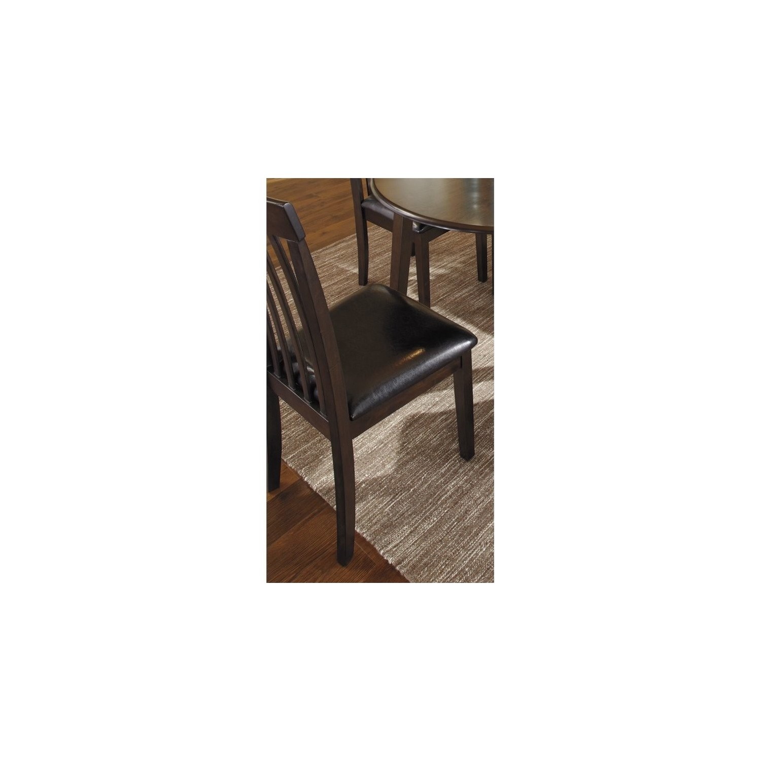 Ashley Side Chair - Set of 2 - Dark Brown