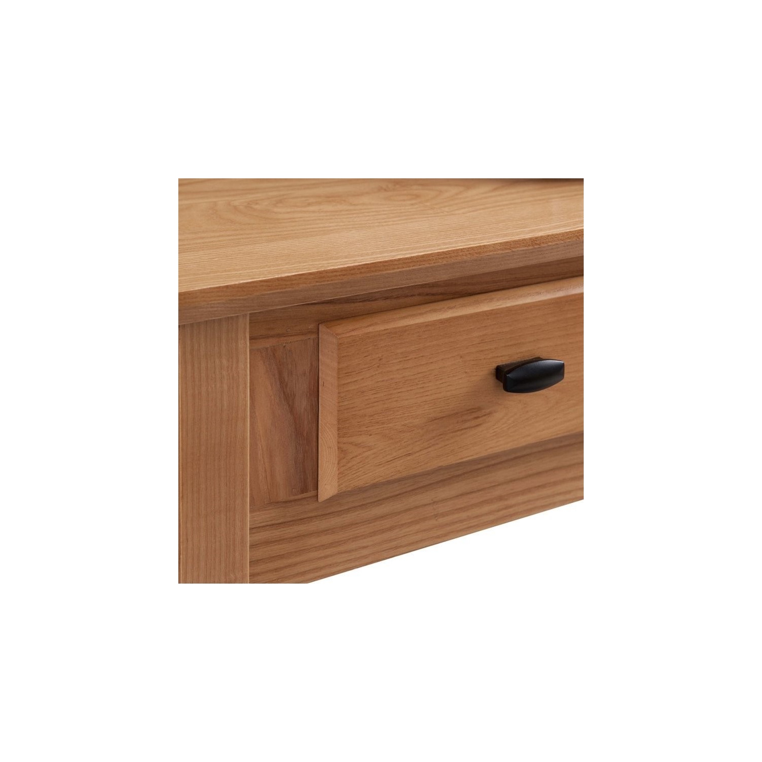 Leick Favorite Finds Wood Console Table in Natural Desert Sands