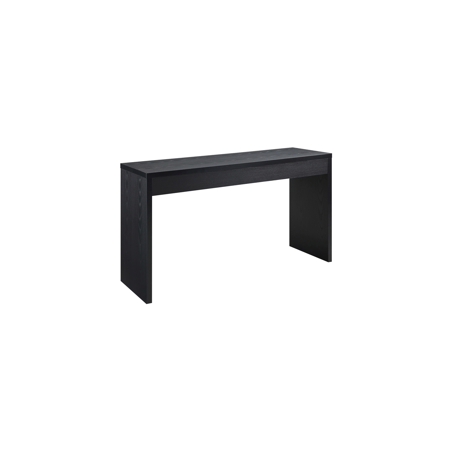 Convenience Concepts Northfield Hall Console in Black Wood Finish