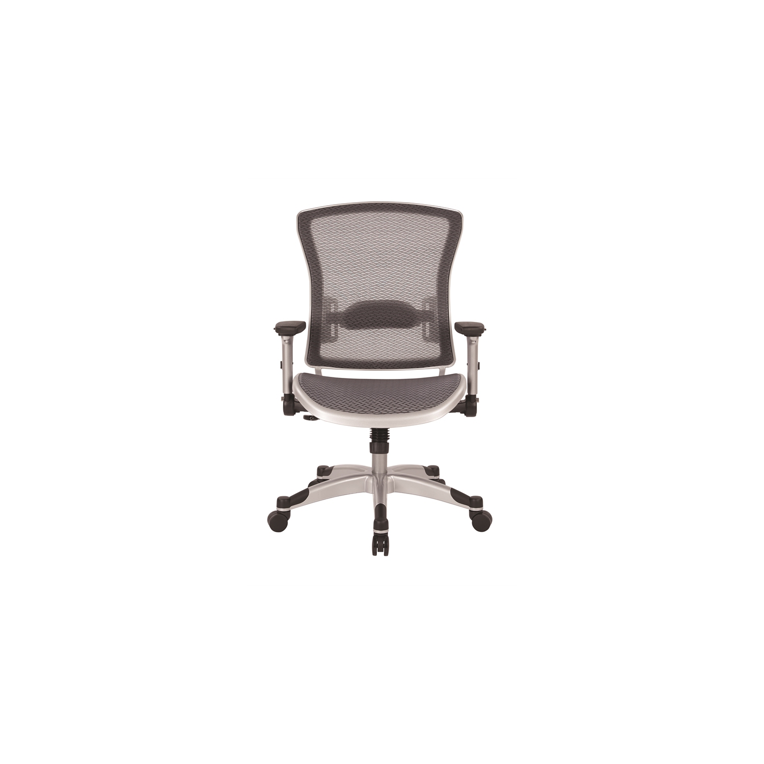 Office Star Executive Gray Mesh Back Office Chair