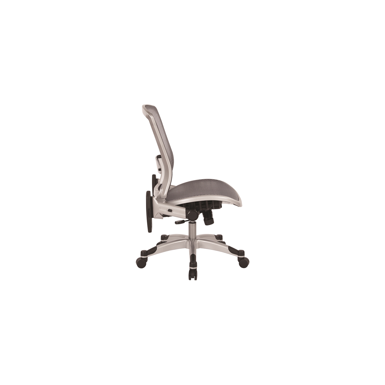 Office Star Executive Gray Mesh Back Office Chair