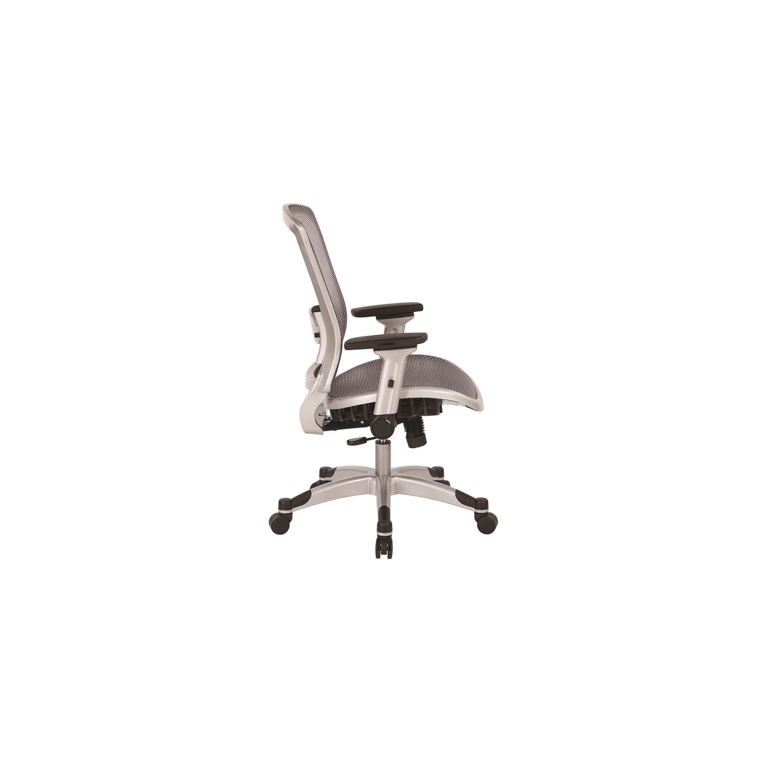 Office Star Executive Gray Mesh Back Office Chair