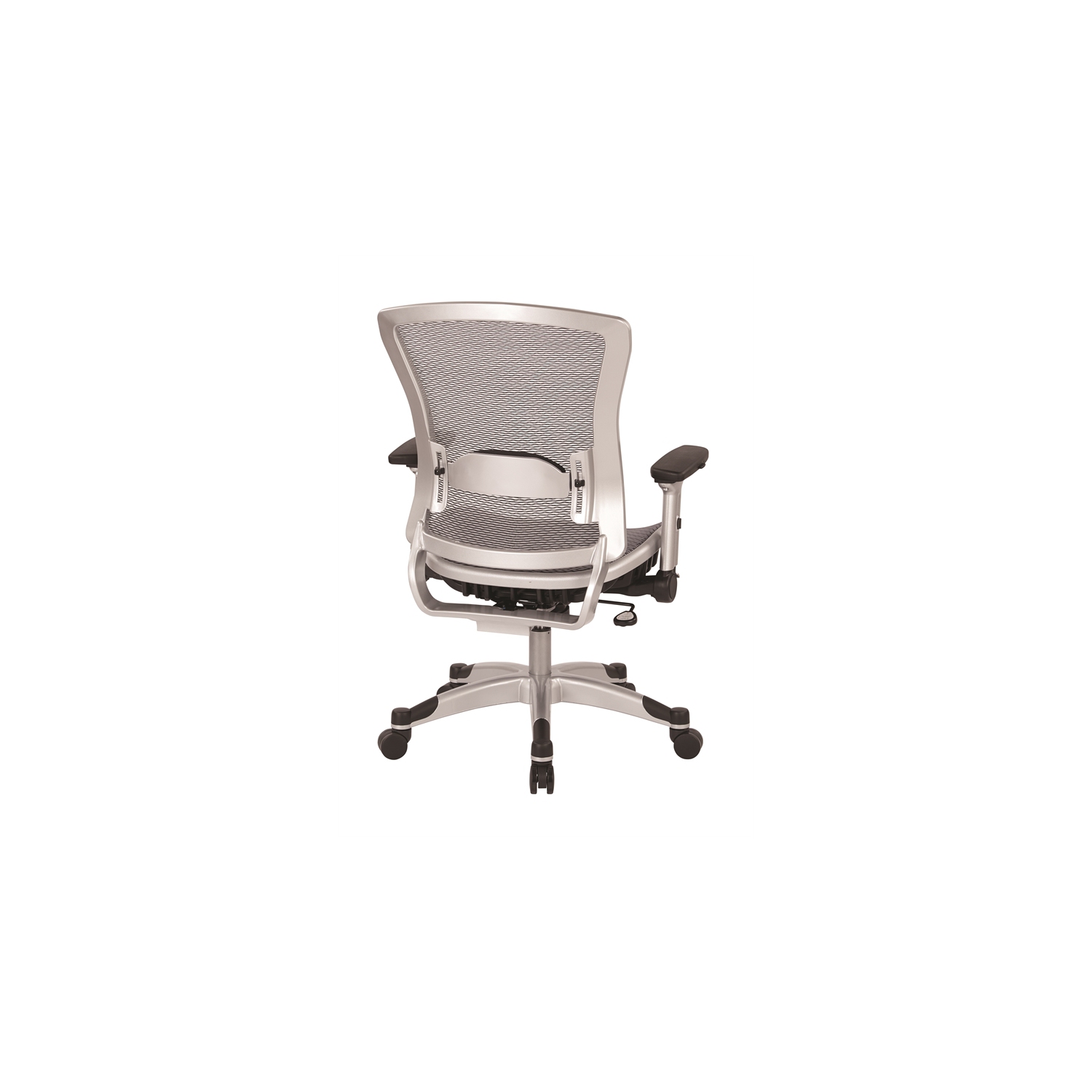 Office Star Executive Gray Mesh Back Office Chair