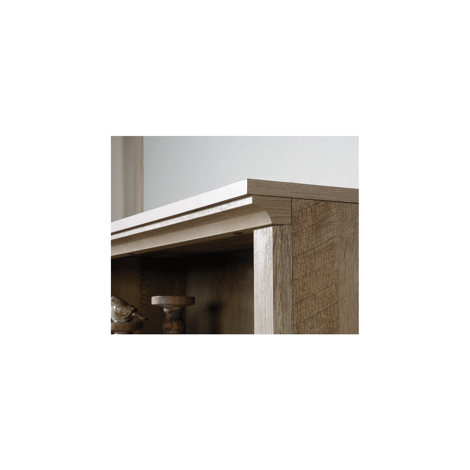 Sauder Select 5 Shelf Bookcase in Salt Oak