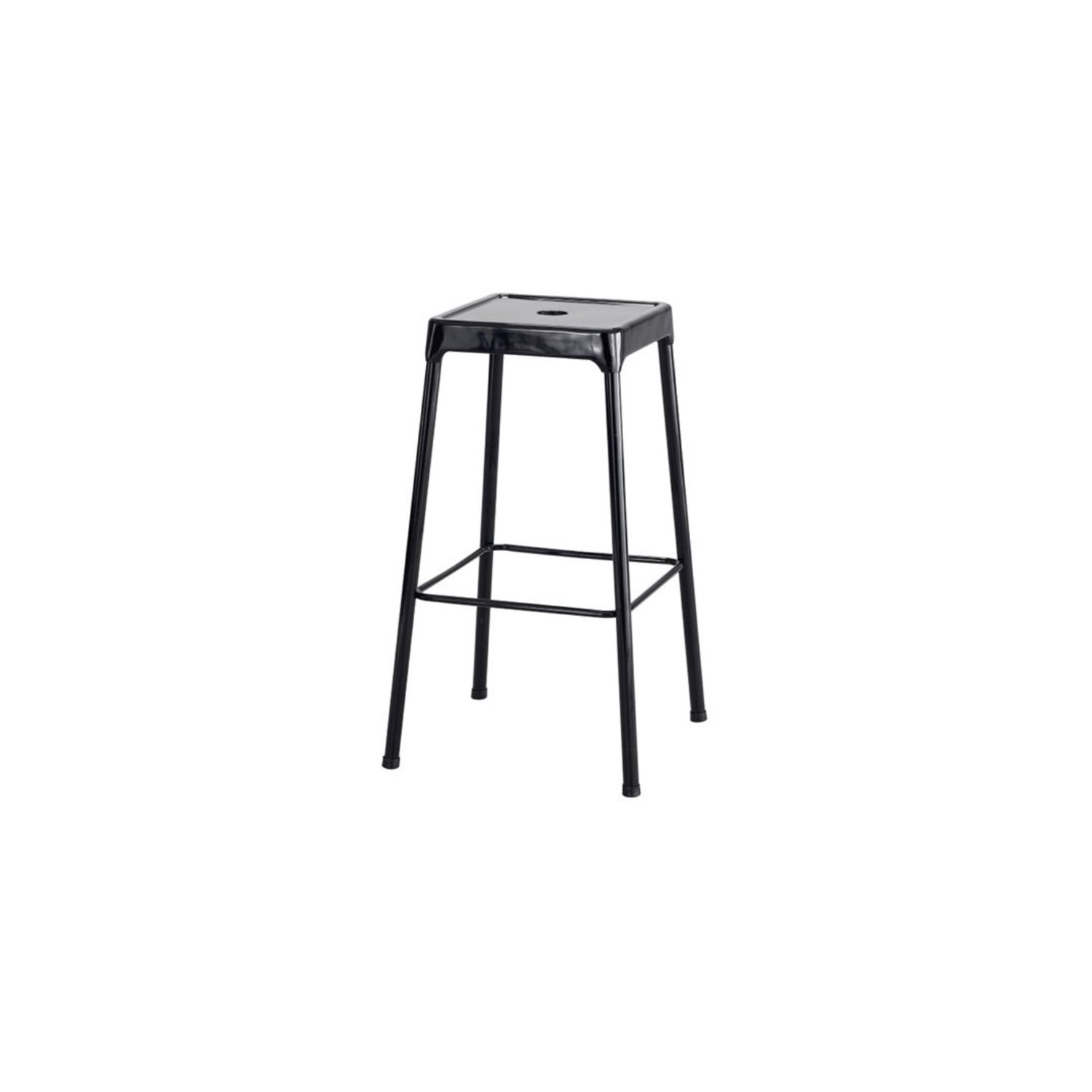Safco 29" Steel Bar Stool in Black