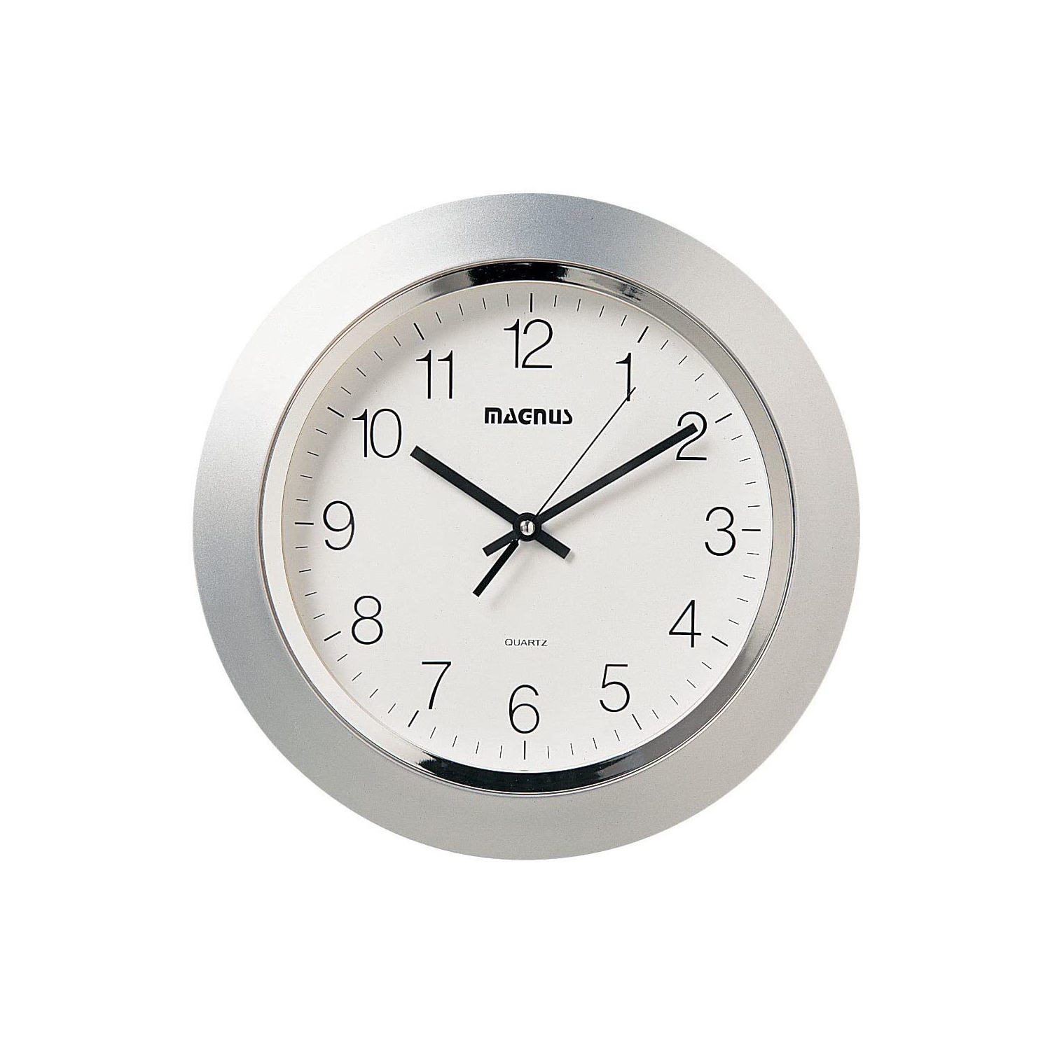 Dainolite Magnus, horloge murale de 14 pouces de diamètre avec trotteuse