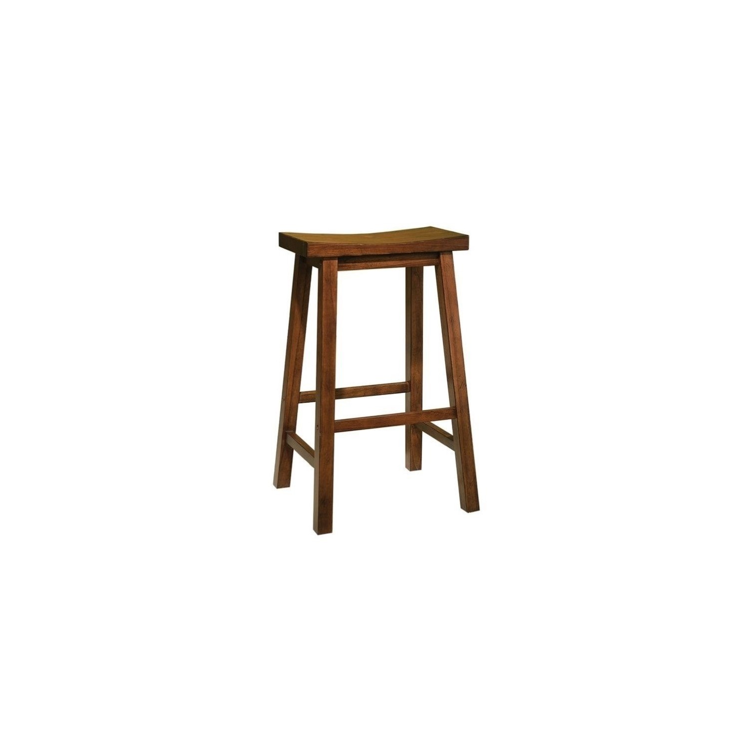 Powell Furniture 29" Bar Stool in Honey Brown