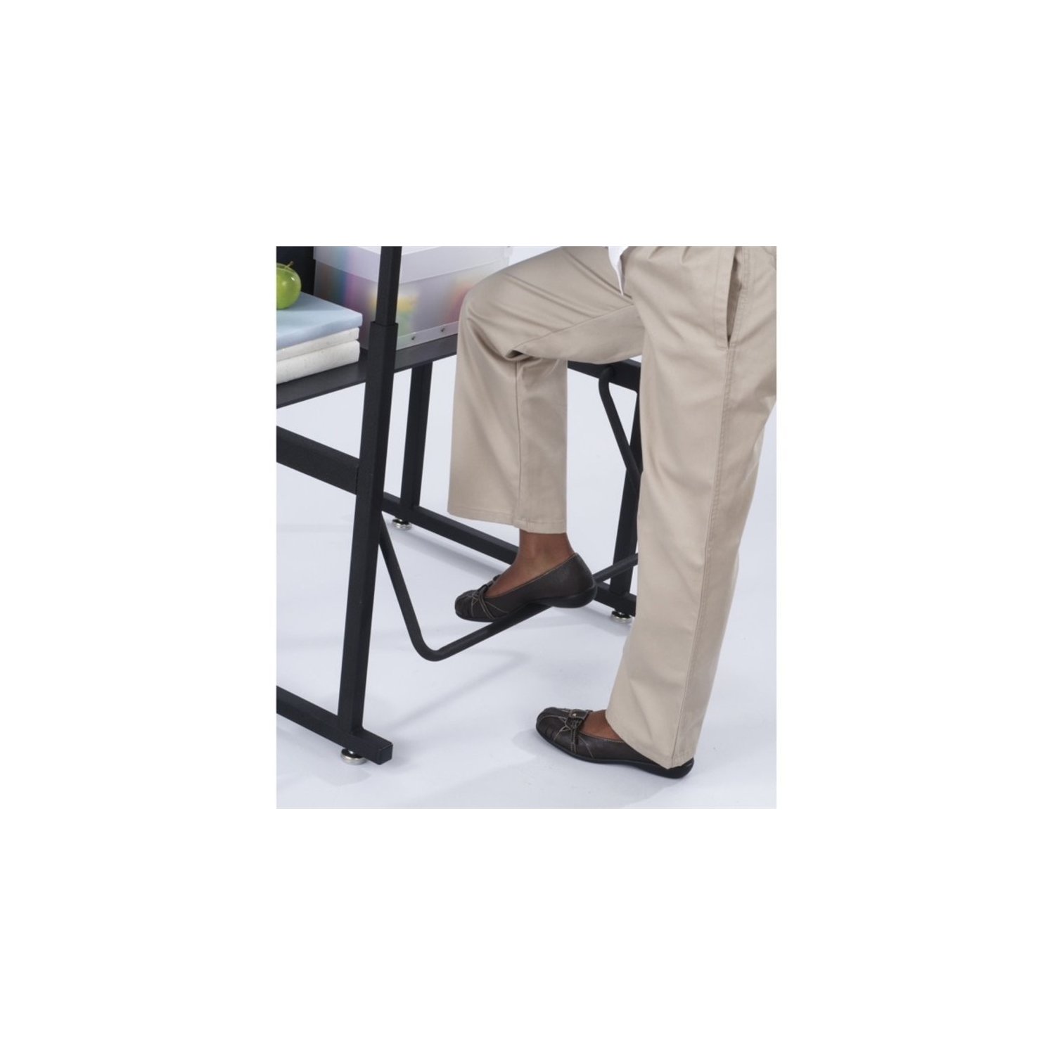 Safco AlphaBetter 24" x 36" Student Desk in Gray with Book Box