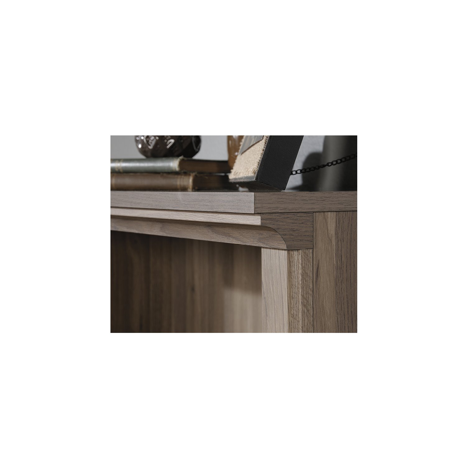 Sauder Select 3 Shelf Bookcase in Salt Oak