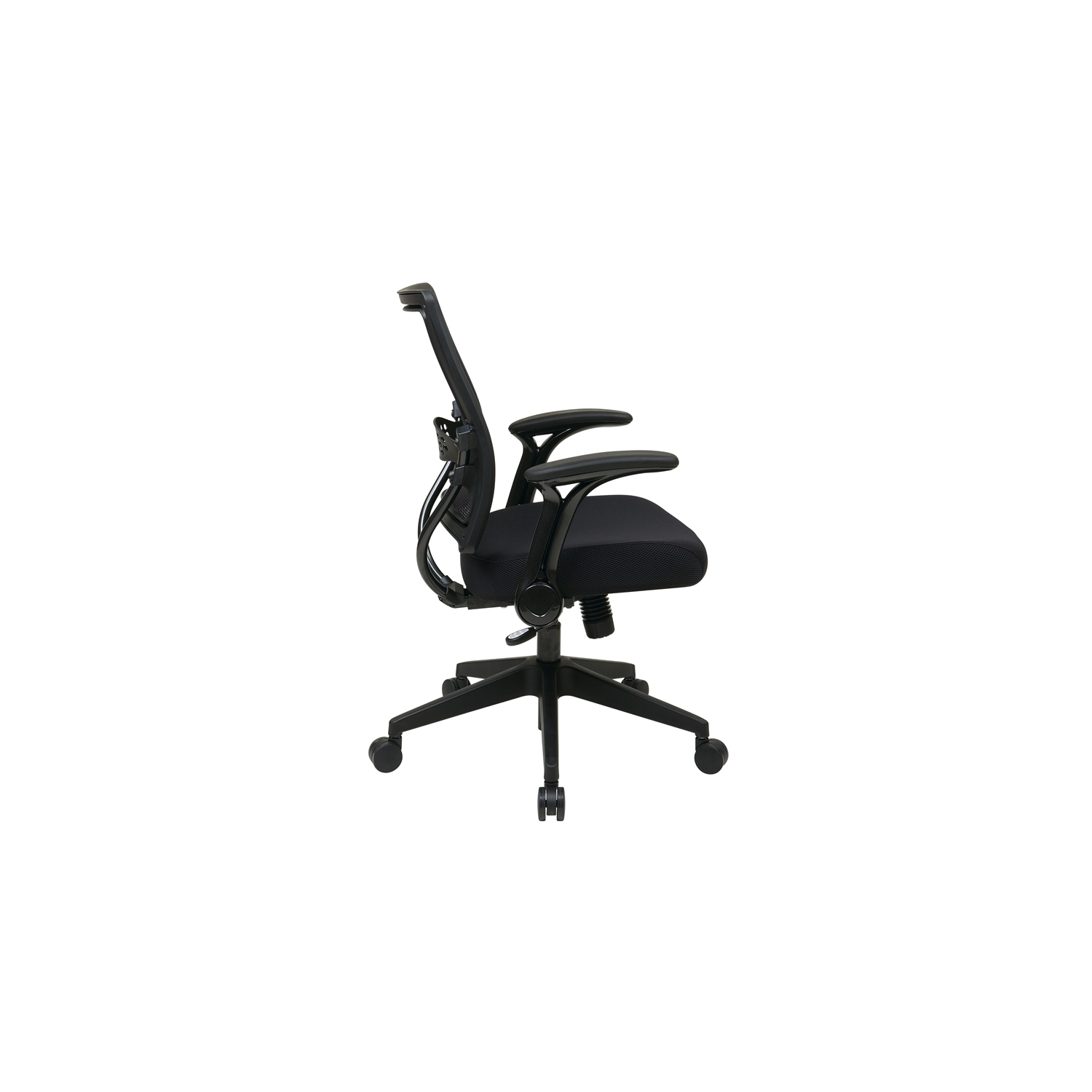 Professional AirGrid Mesh Seat Managers Office Chair in Black