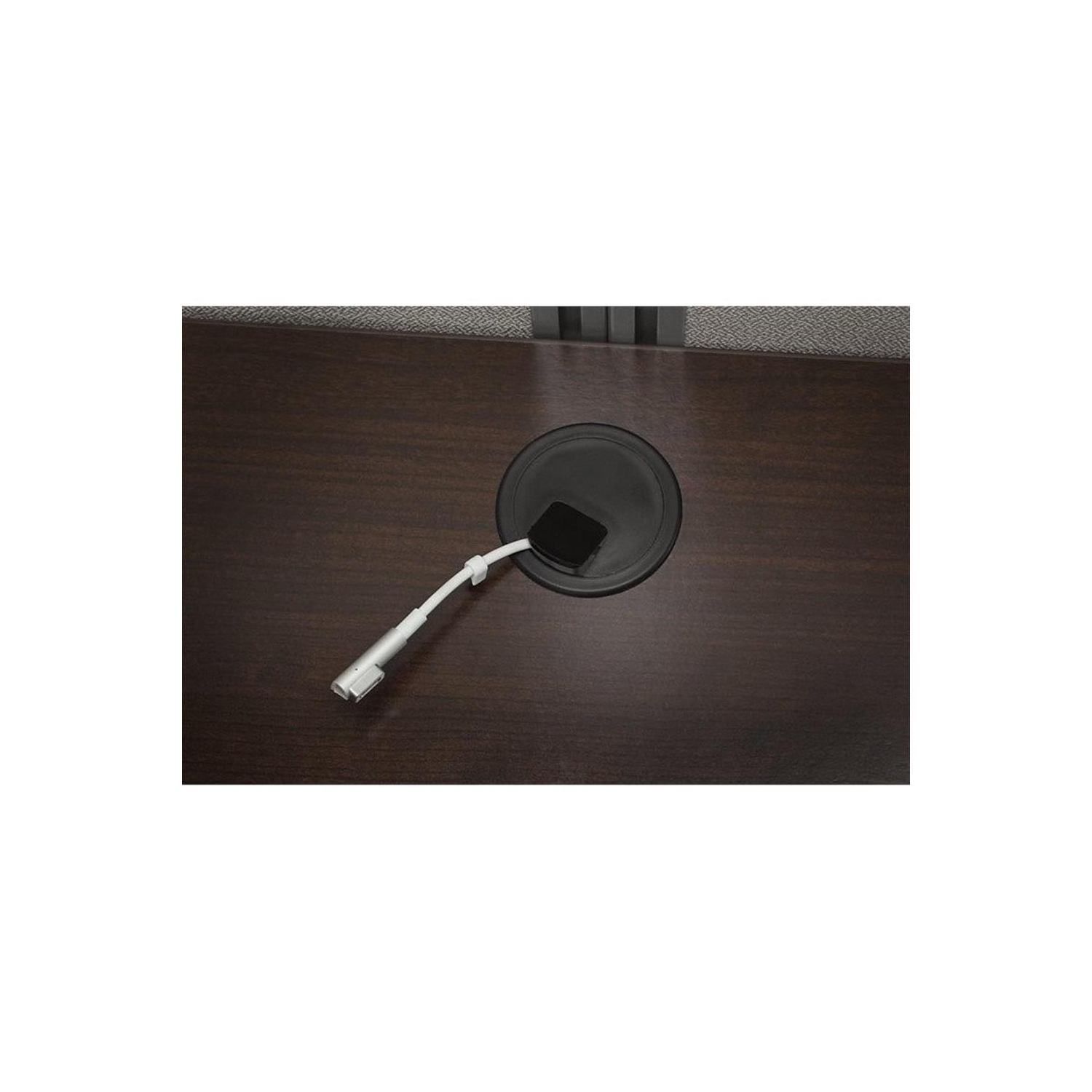 Bureau d’ordinateur en bois Easy Office de Bush Business Furniture au fini cerisier moka