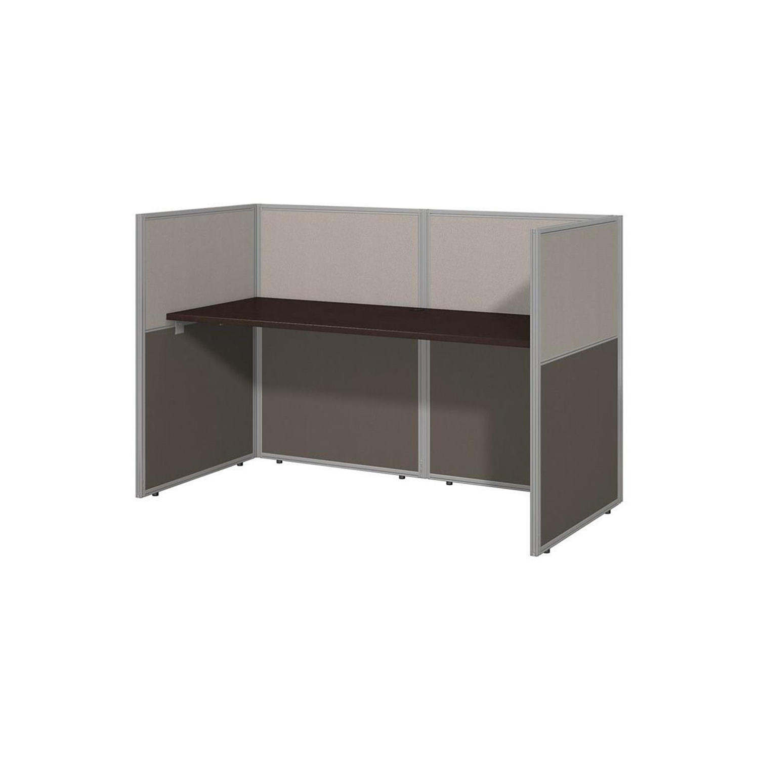 Bureau d’ordinateur en bois Easy Office de Bush Business Furniture au fini cerisier moka